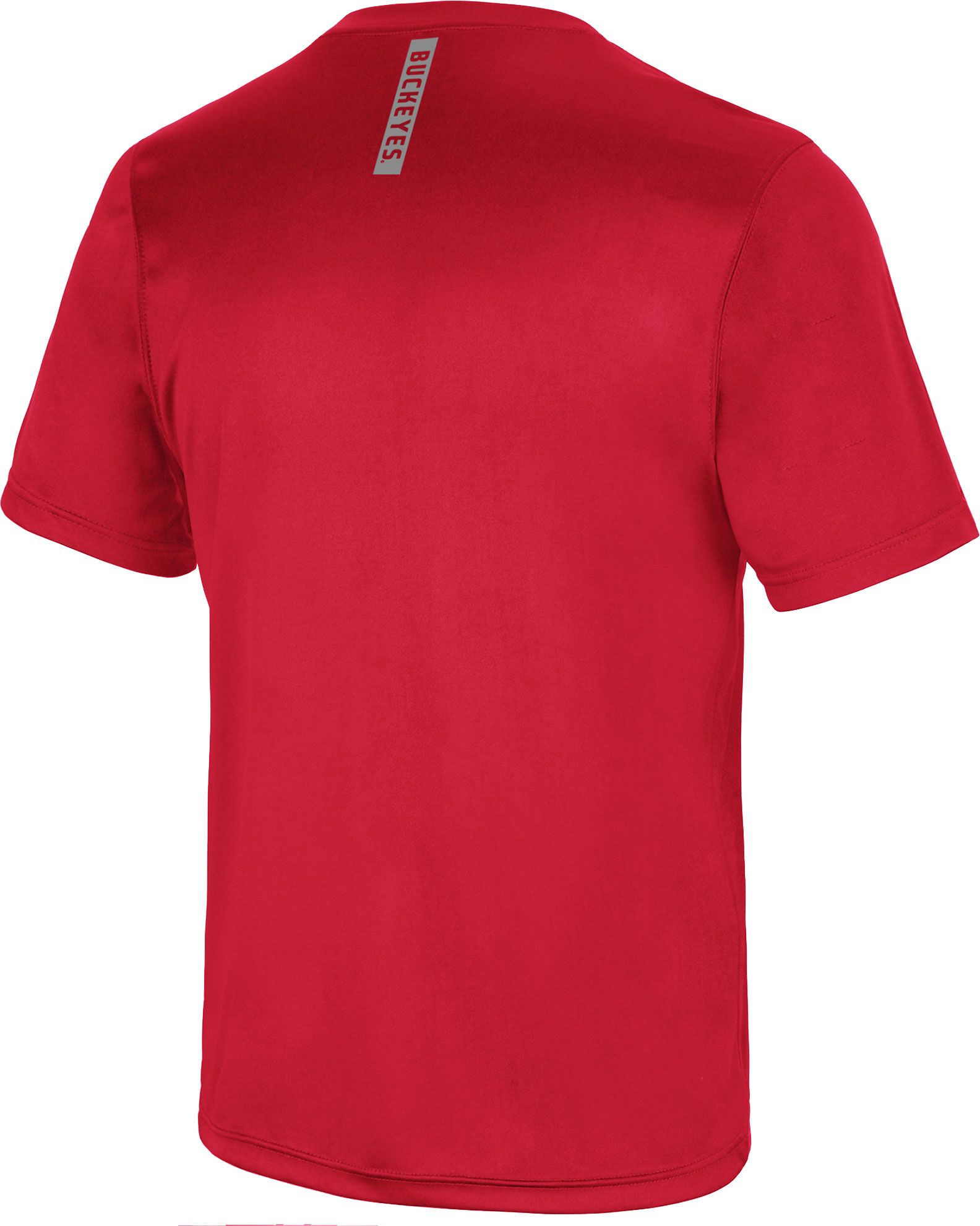 Colosseum Men's Ohio State Buckeyes Scarlet Mosbius T-Shirt product image
