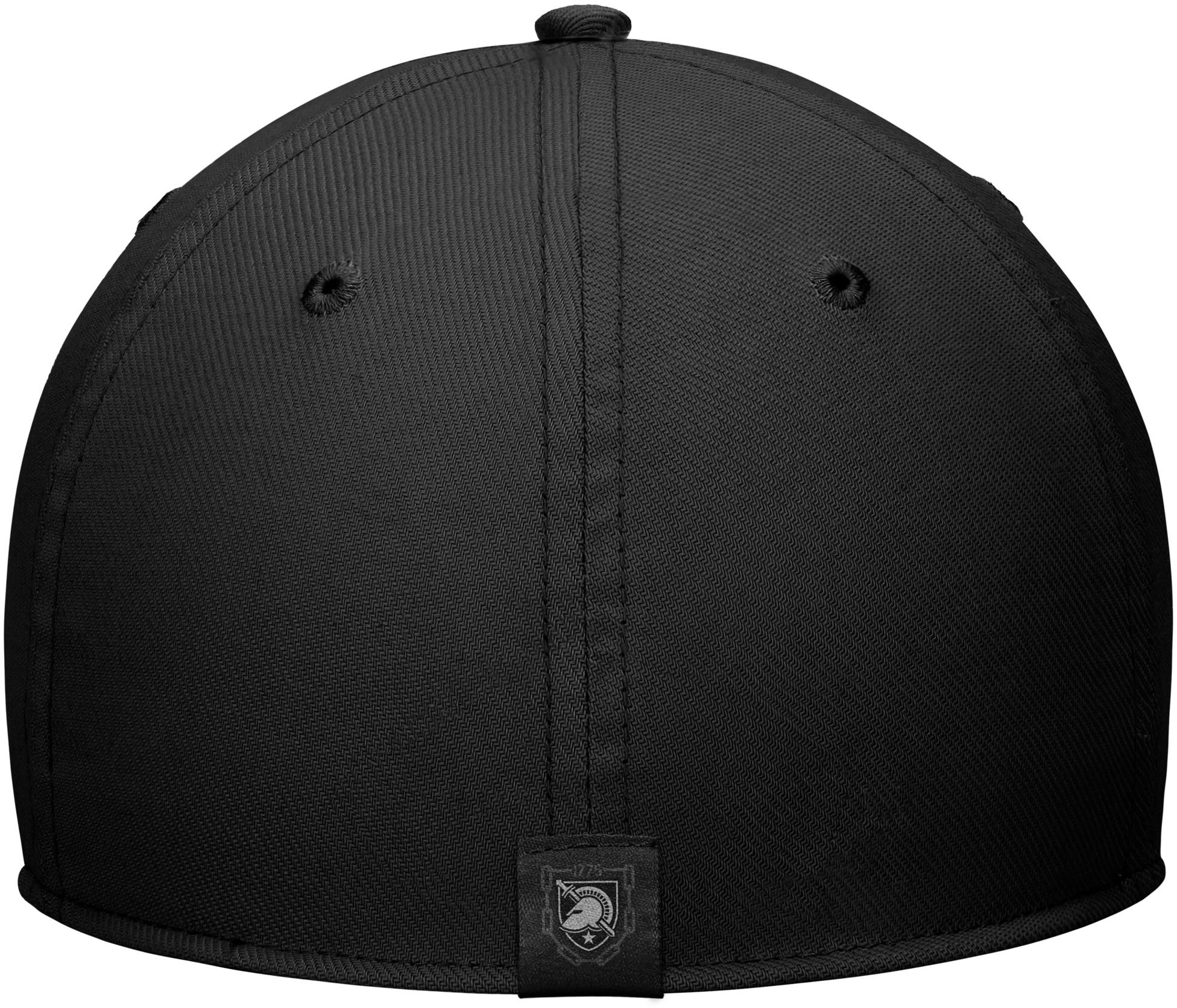 Nike Men's Army West Point Black Knights Black Rivalry Rise SwooshFlex Hat product image