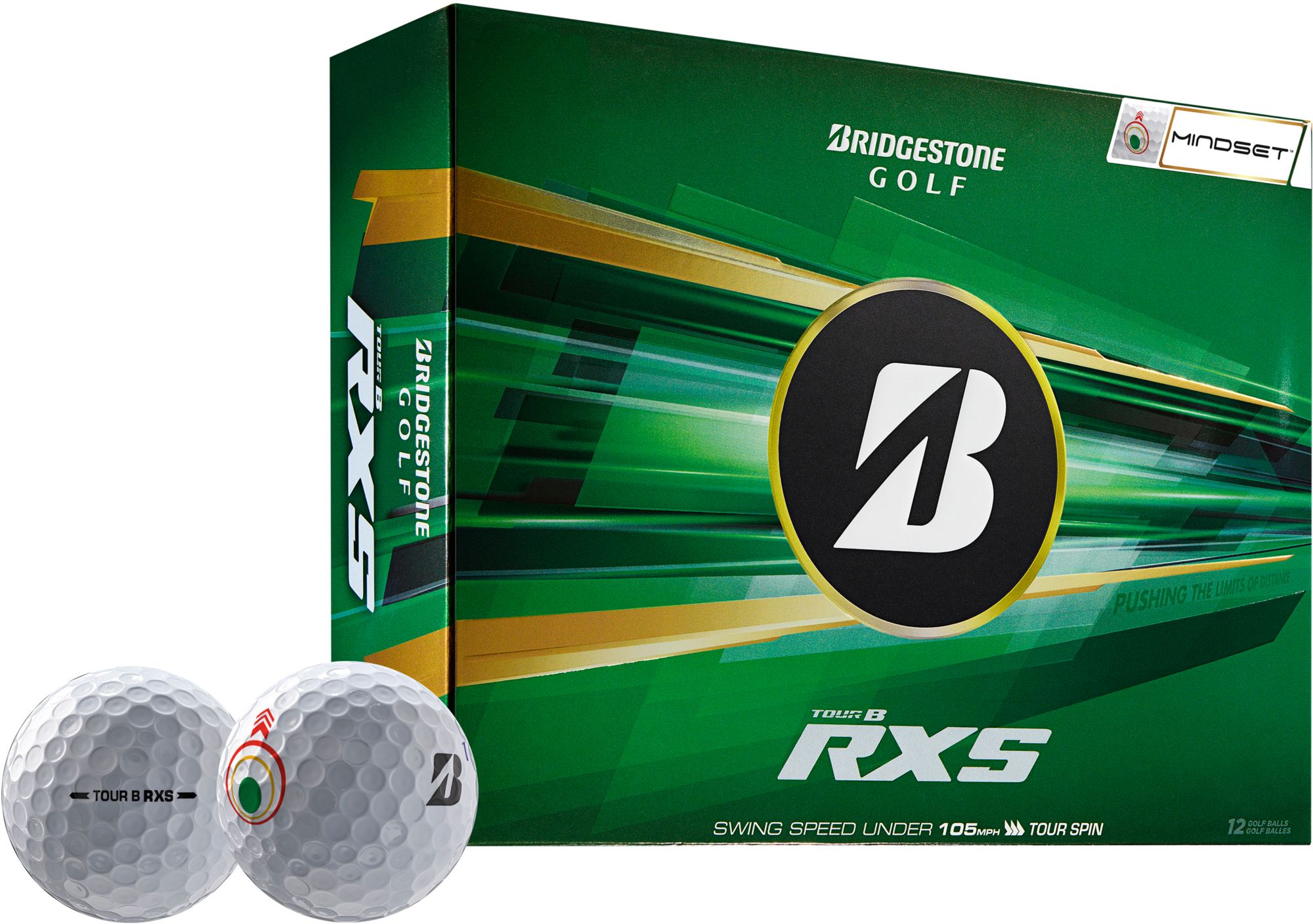Bridgestone 2026 Tour B RXS Mindset Golf Balls product image