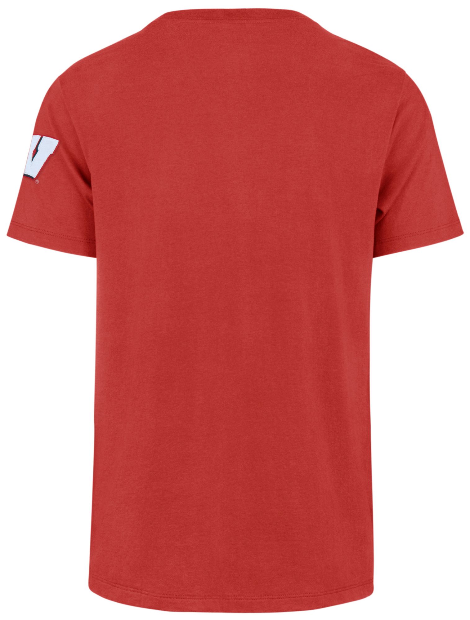 '47 Men's Wisconsin Badgers Racer Red Franklin Fieldhouse T-Shirt product image
