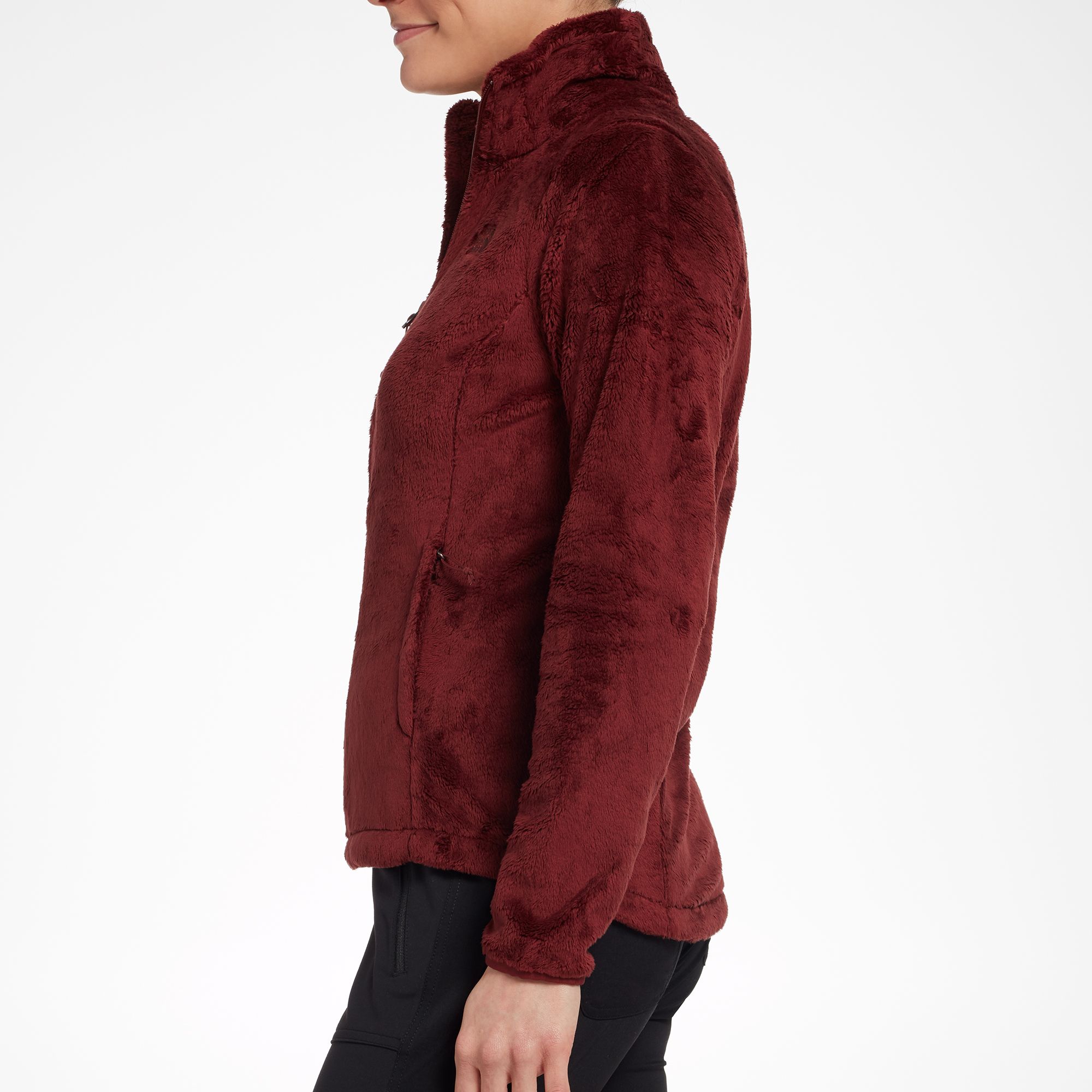 north face osito black plum