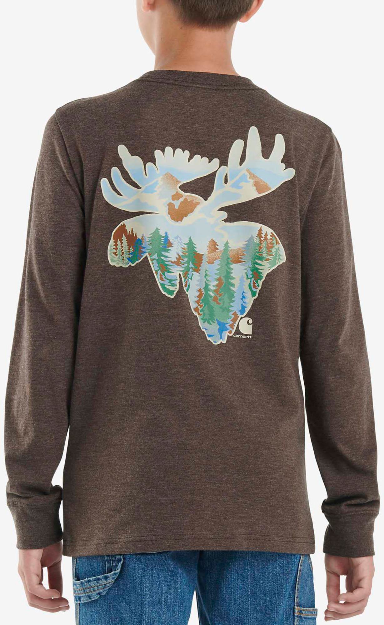 Carhartt Boys' Long Sleeve Graphic Pocket T-Shirt product image