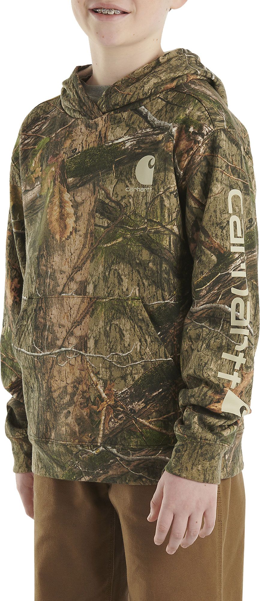 Carhartt Boys' Camo Graphic Long Sleeve Sweatshirt product image