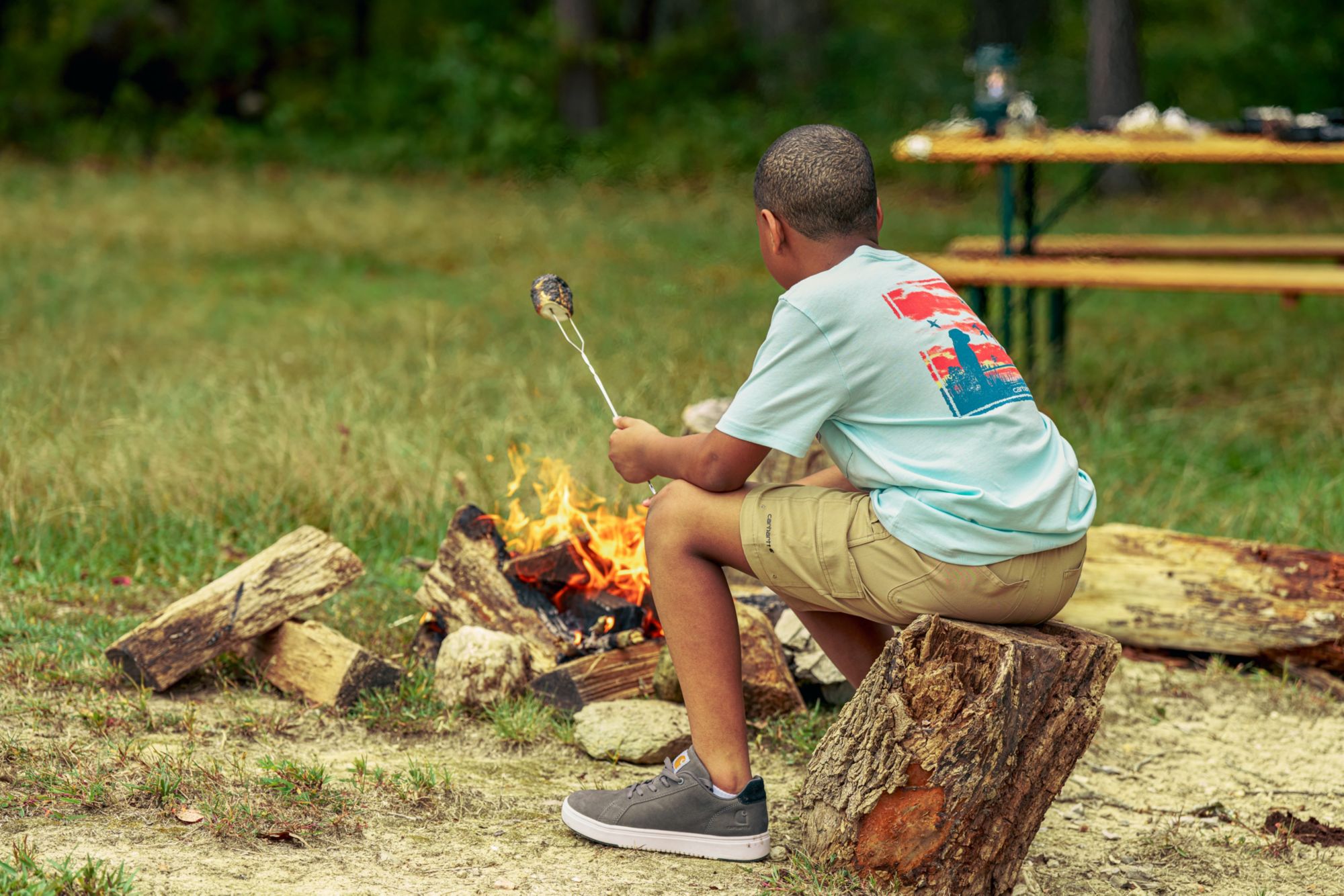 Carhartt Boys' Sunset Dog Pocket T-Shirt product image
