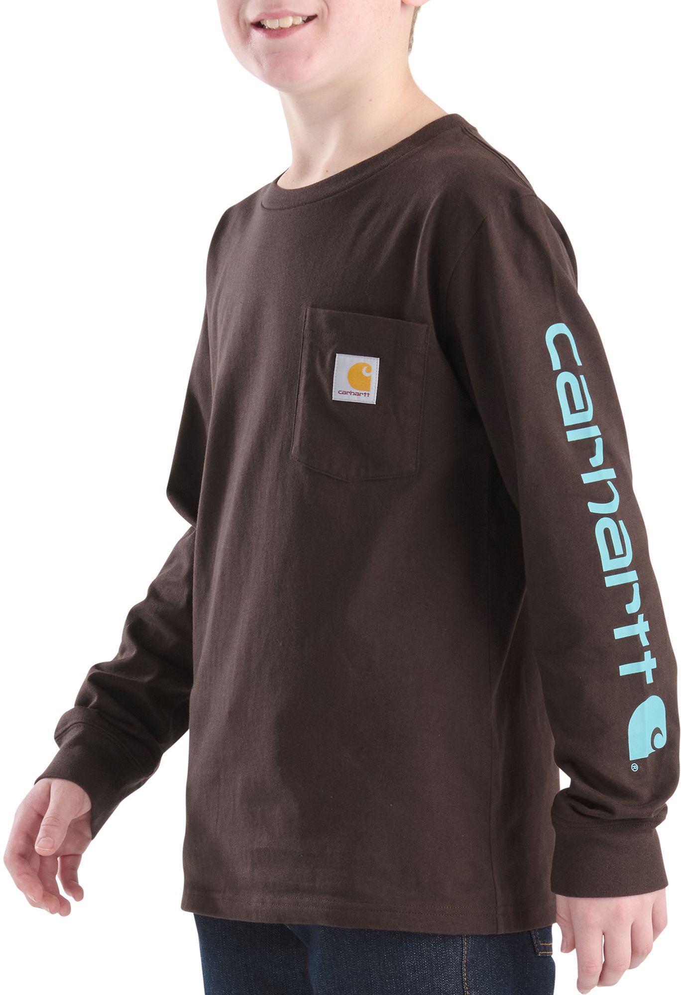 Carhartt Boys' Long Sleeve Pocket Shirt product image