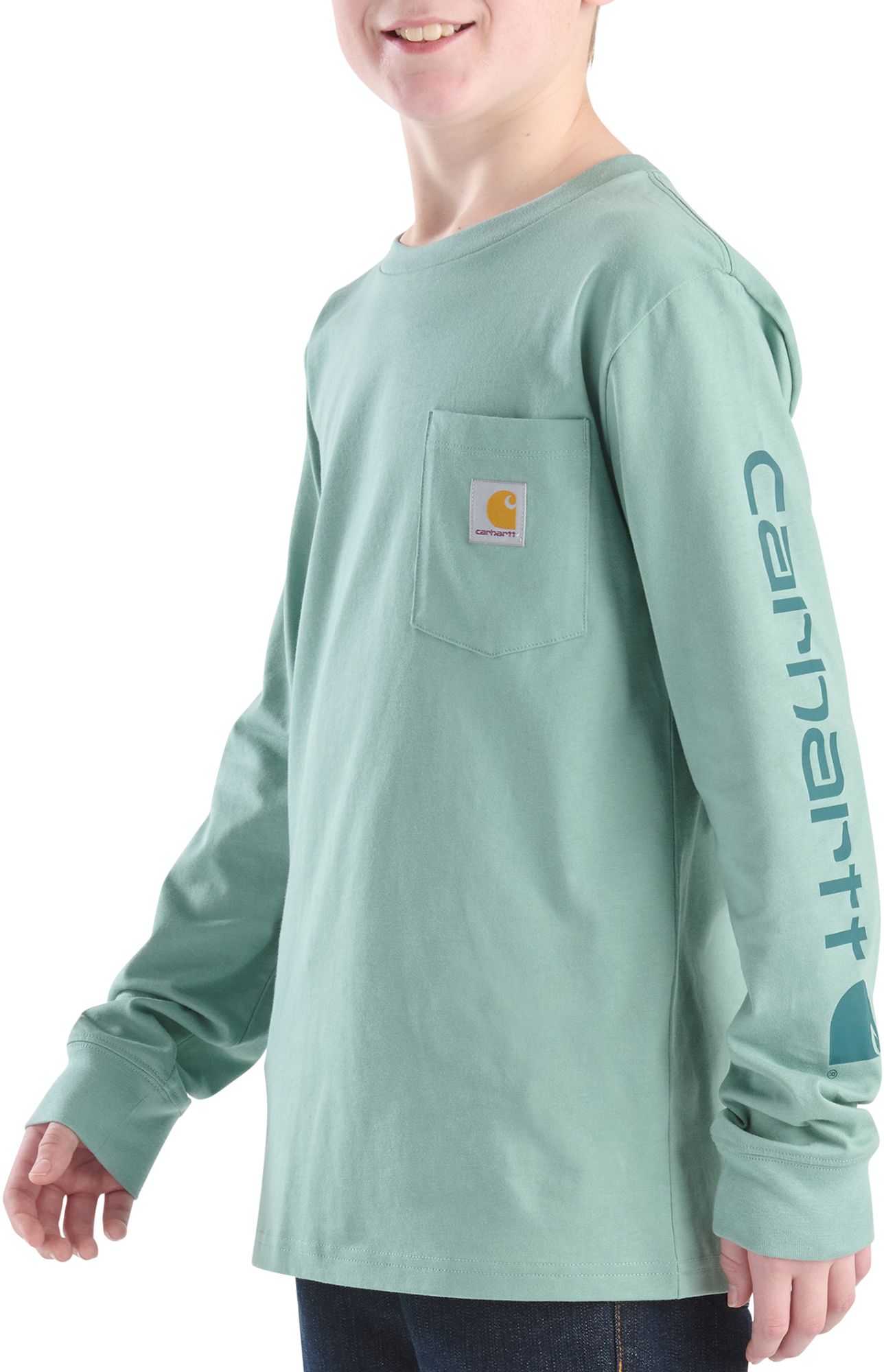 Carhartt Boys' Long Sleeve Pocket Shirt product image