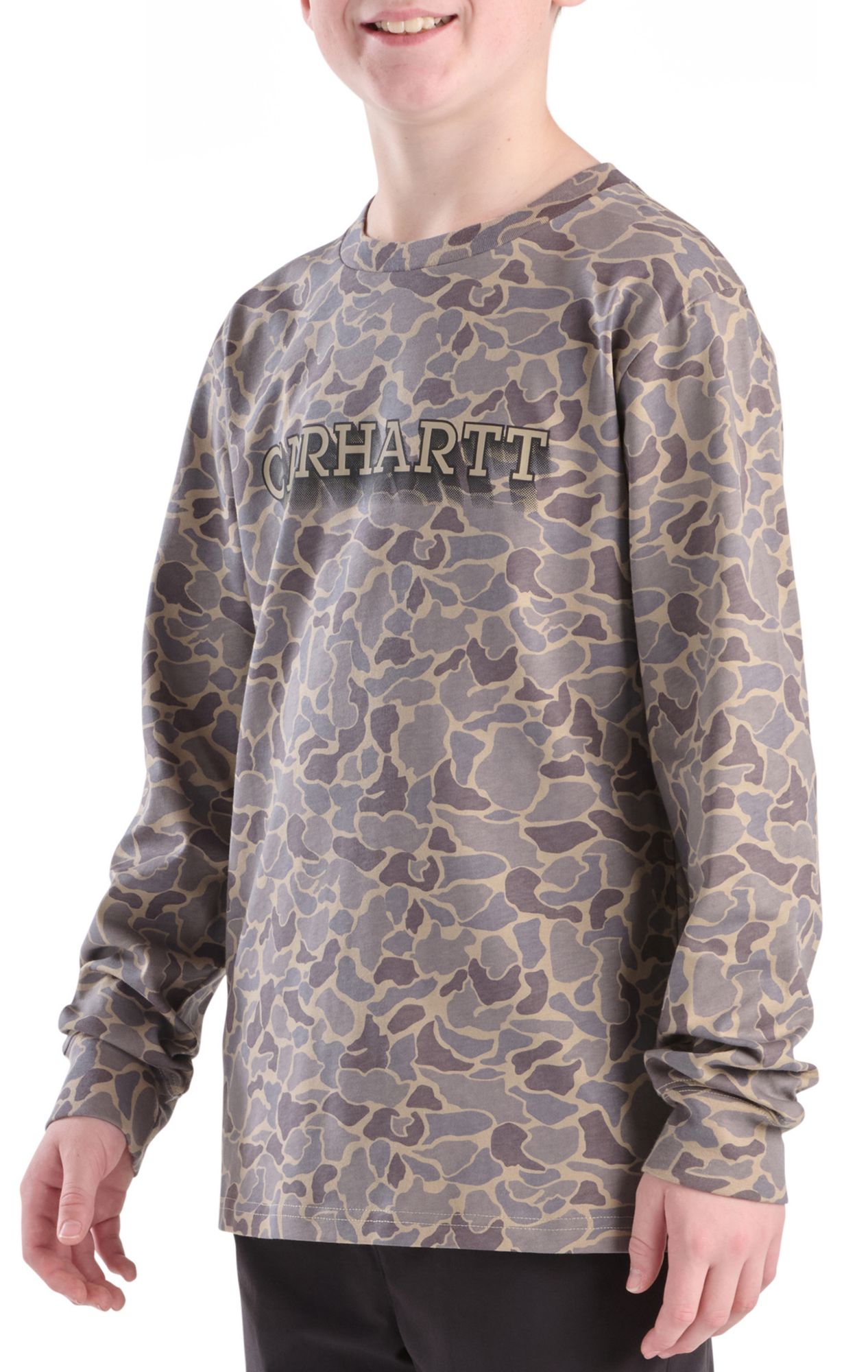 Carhartt Boys' Printed Camo Long Sleeve Shirt product image