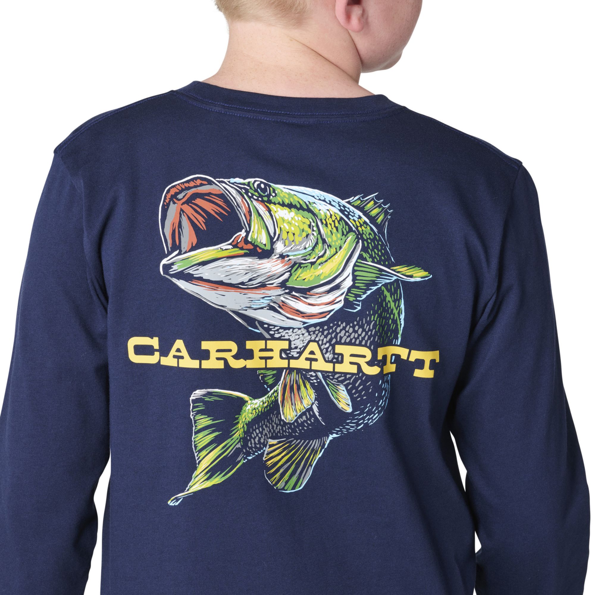 Carhartt Boys' Fish Long-Sleeve Graphic Tee product image