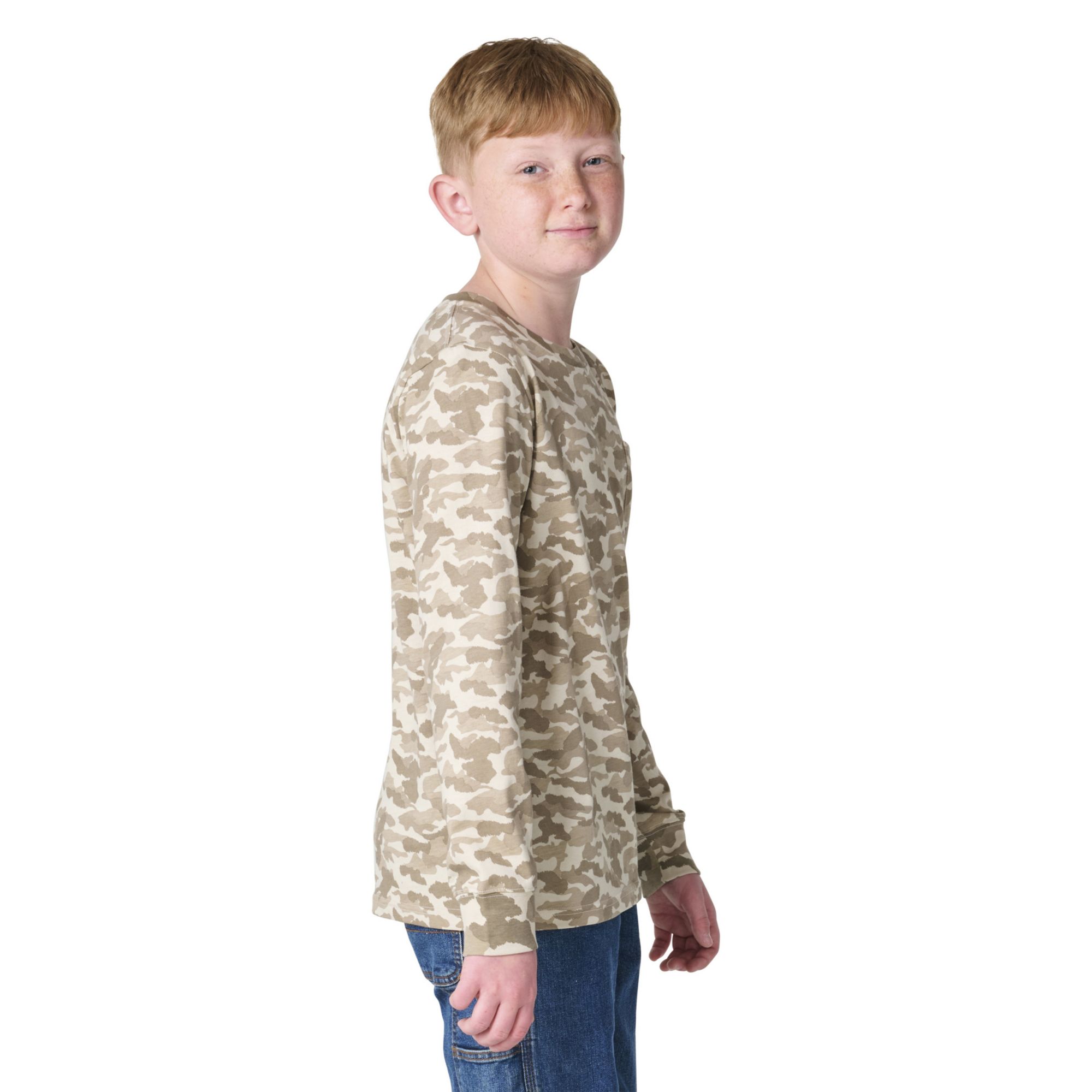 Carhartt Boys' Camo Long-Sleeve Pocket Tee product image
