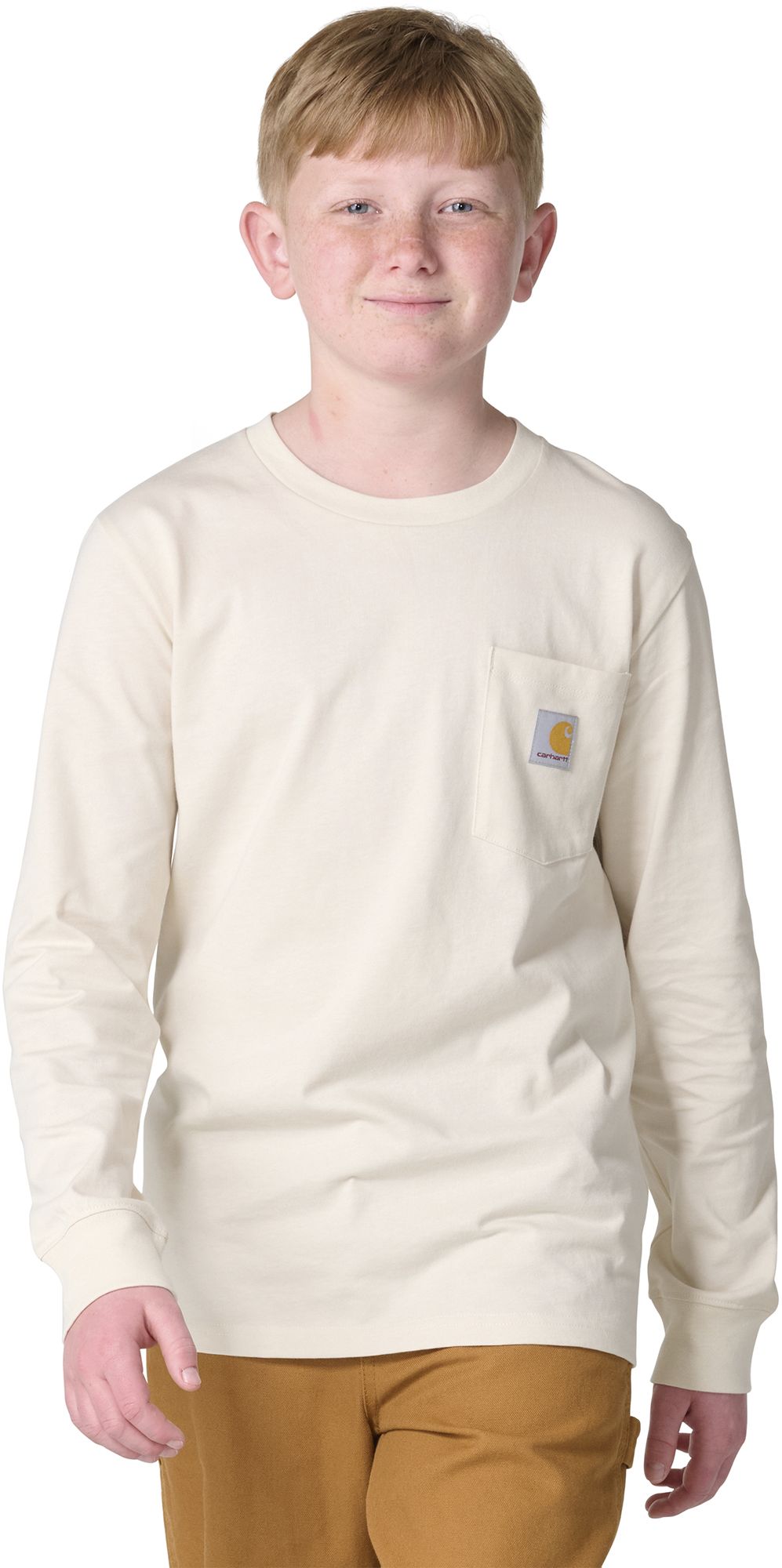 Carhartt Boys' Long Sleeve “C” Dog Pocket Graphic Tee product image