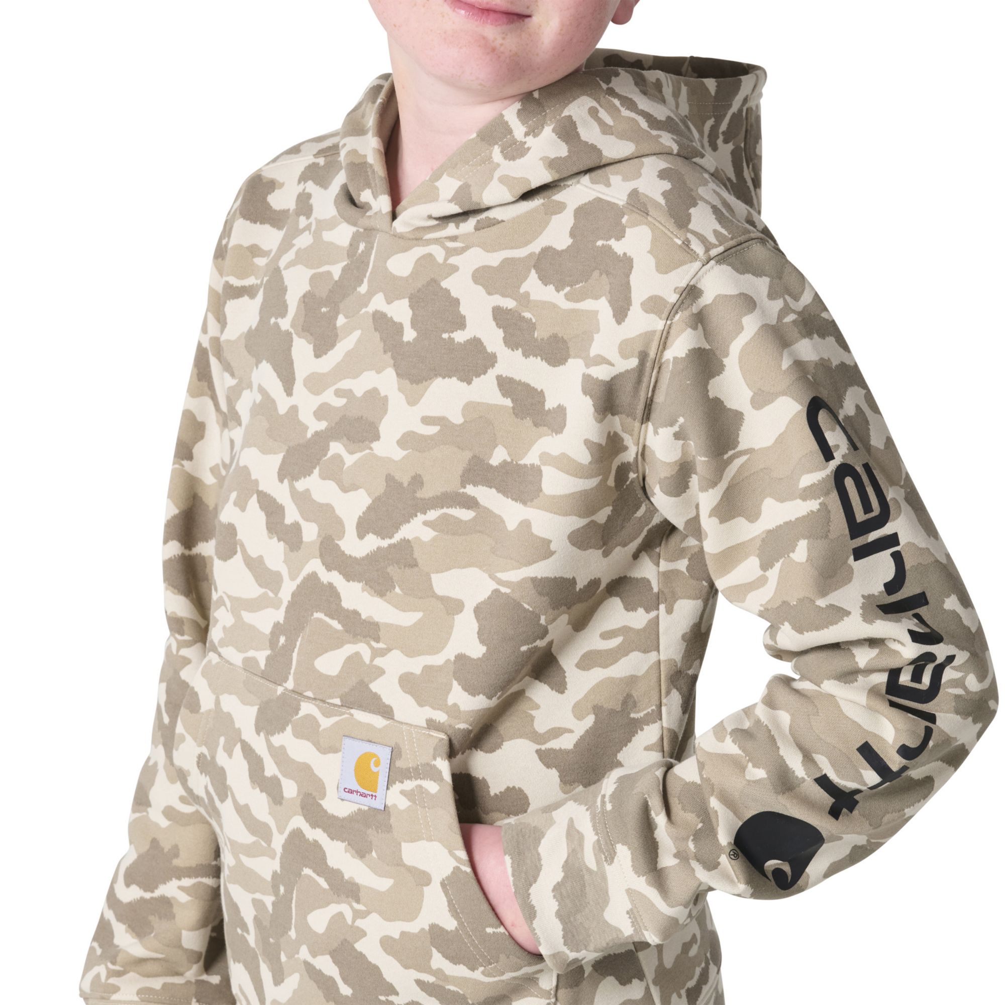 Carhartt Boys' Camo Logo Graphic Hoodie product image