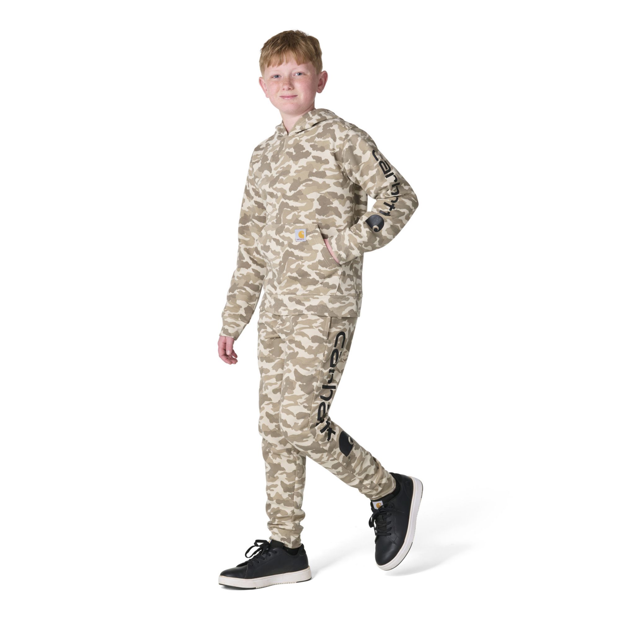 Carhartt Boys' Camo Logo Graphic Hoodie product image