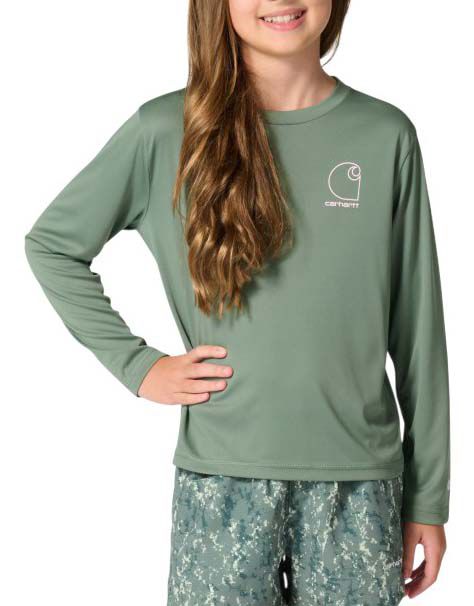 Carhartt Girls' Sun Defender Long Sleeve Shirt product image