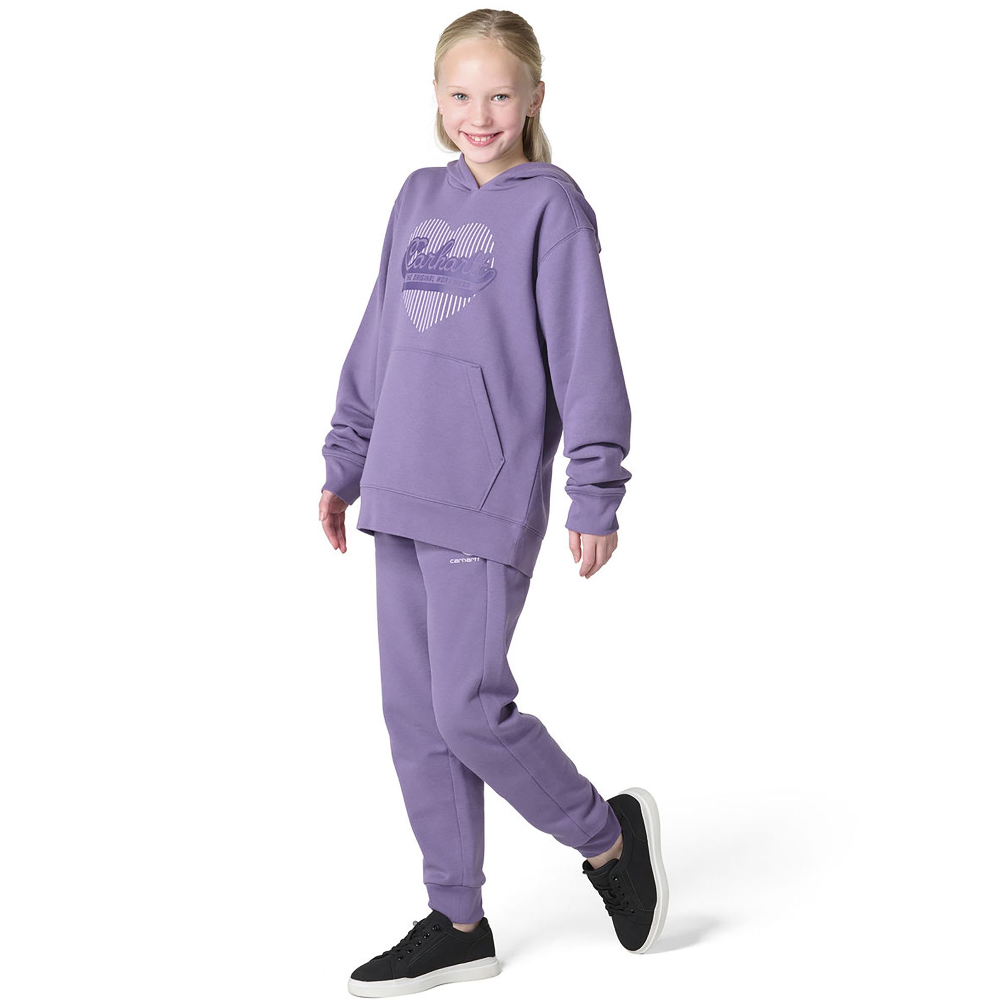 Carhartt Girls' Heart Graphic Hoodie product image