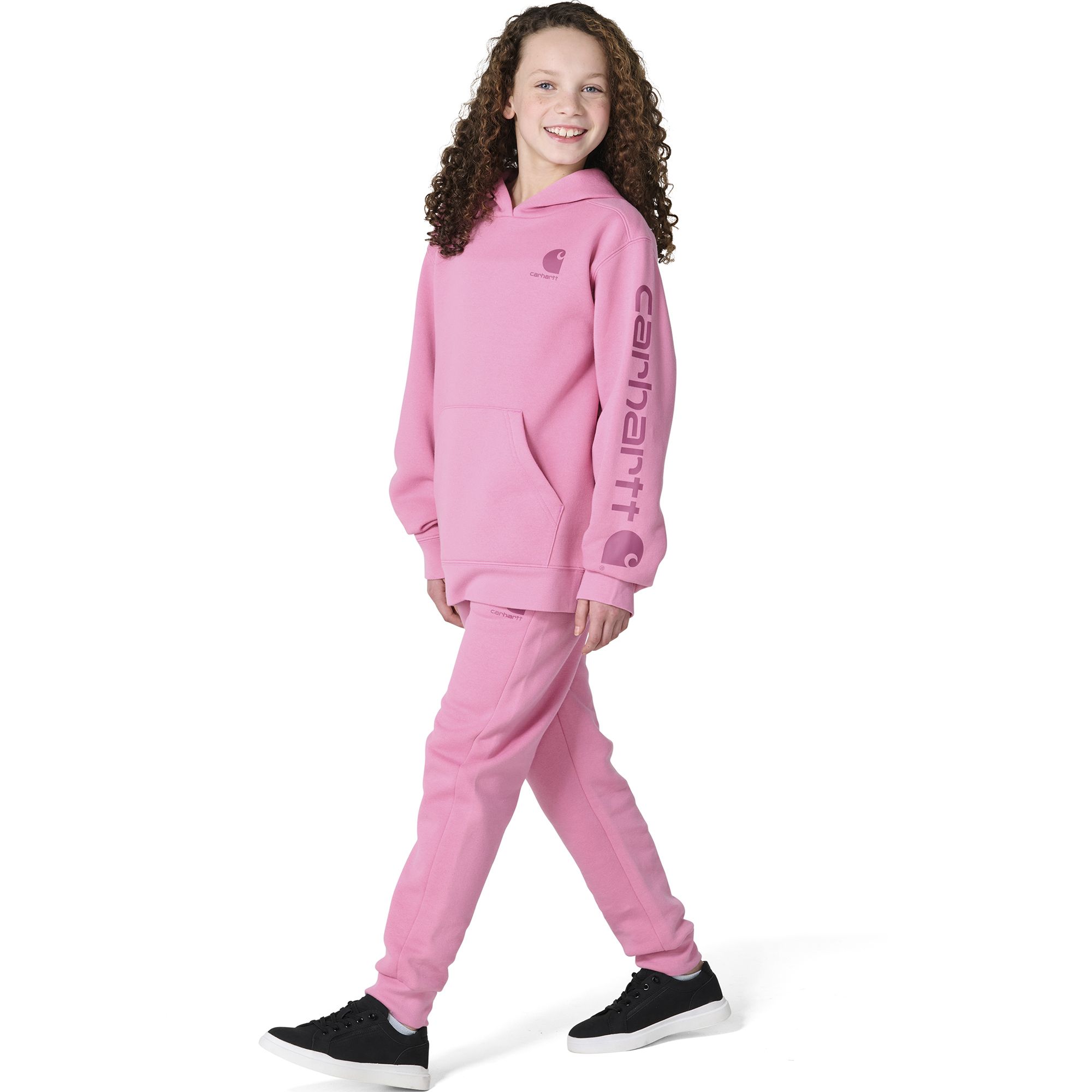 Carhartt Girls' Logo Graphic Hoodie product image
