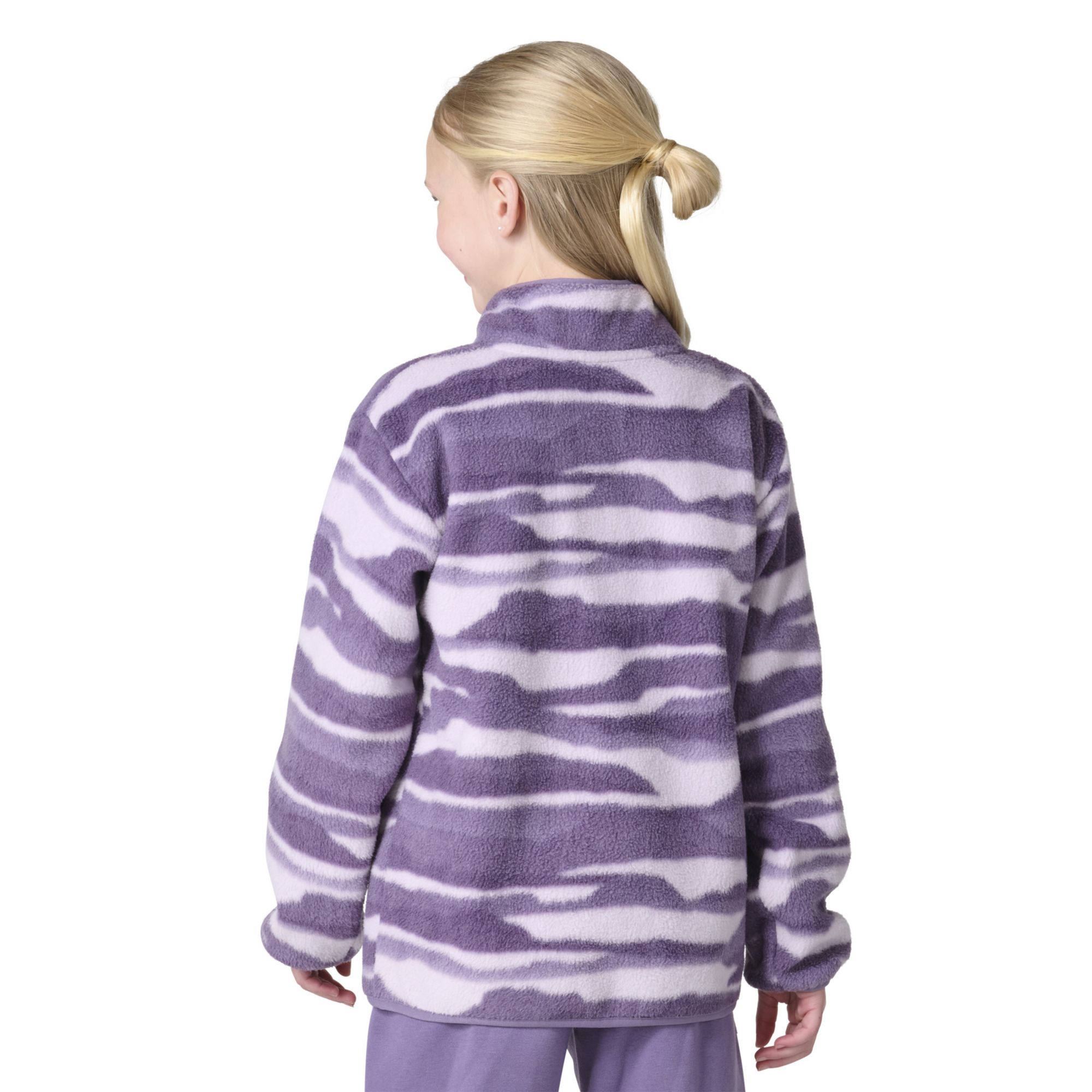 Carhartt Girls' Sherpa 1/4-Snap Printed Sweatshirt product image