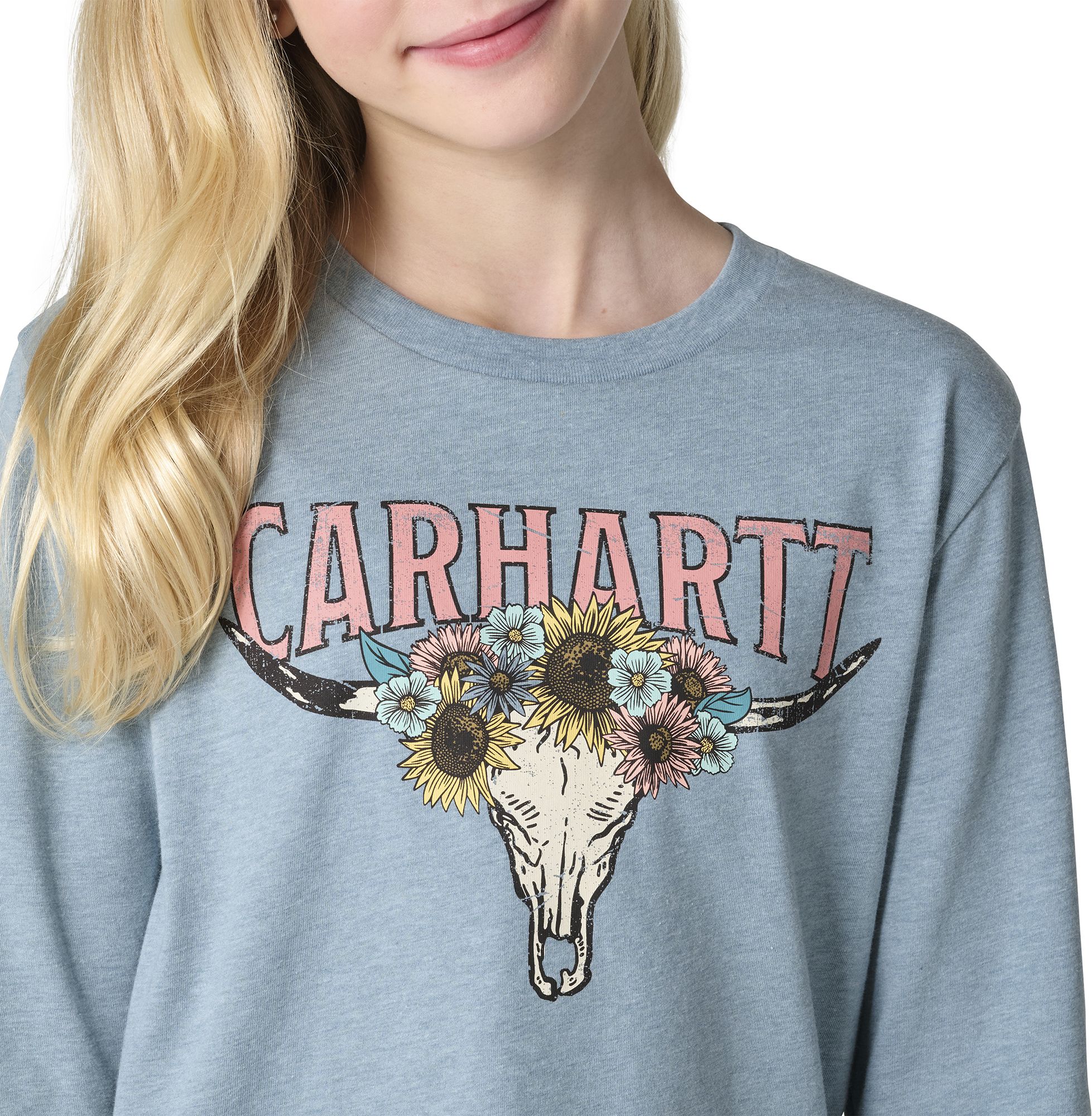 Carhartt Girls' Steer Long-Sleeve Graphic Tee product image