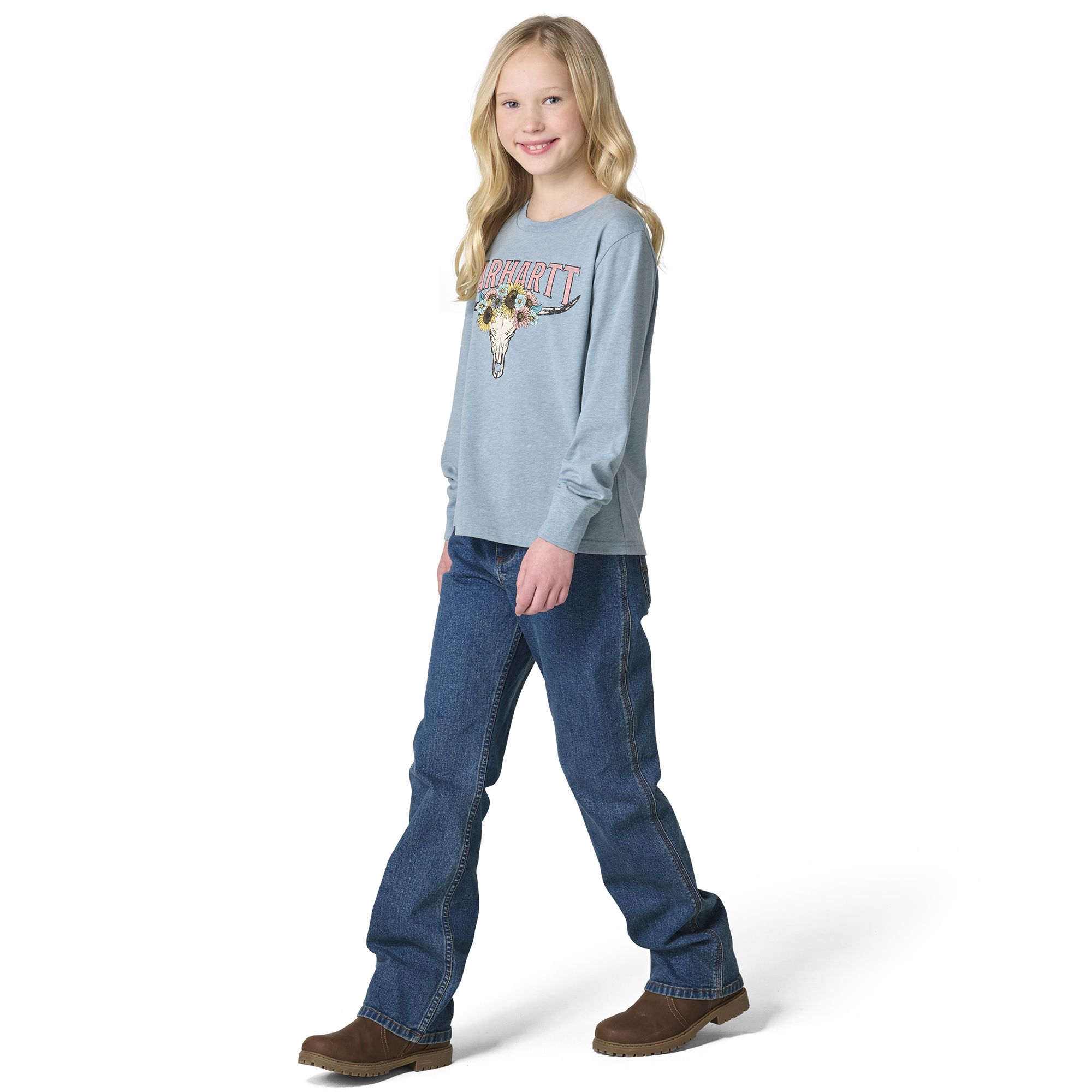 Carhartt Girls' Steer Long-Sleeve Graphic Tee product image