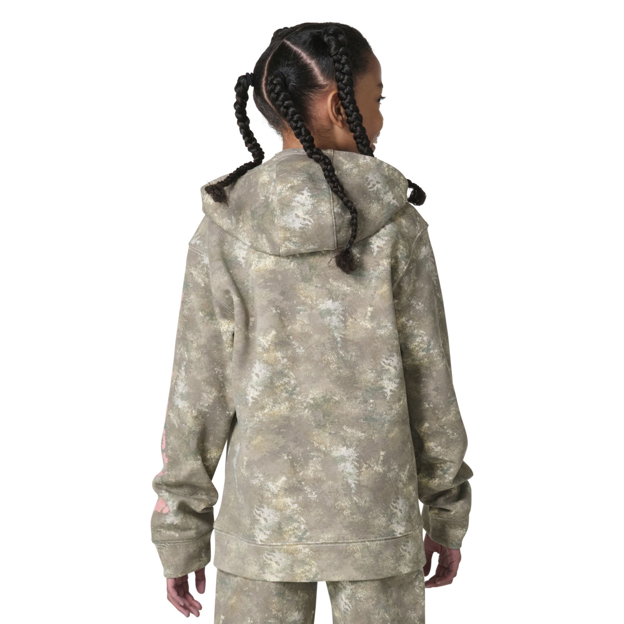 Carhartt Girls' Faded Camo Logo Graphic Hoodie product image