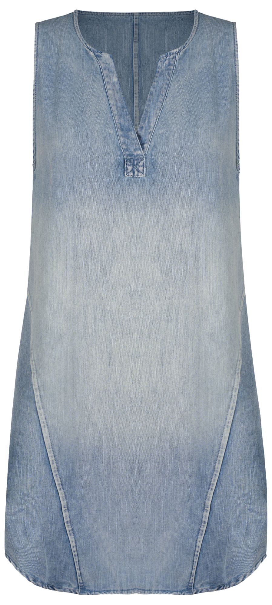 CUPSHE Women's Denim V-Neck Mini Dress product image