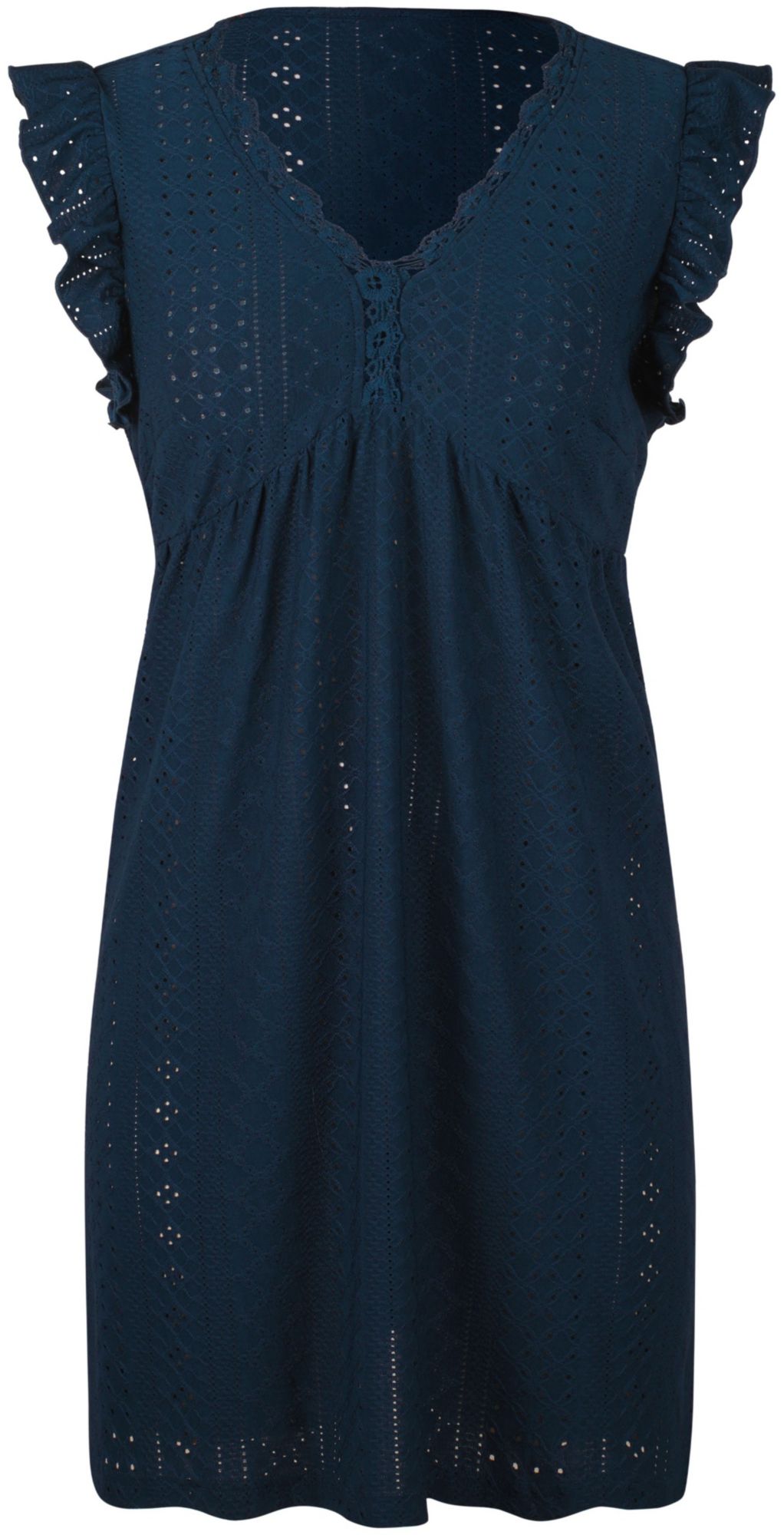 Cupshe Women's Eyelet Cover-up Mini Dress product image