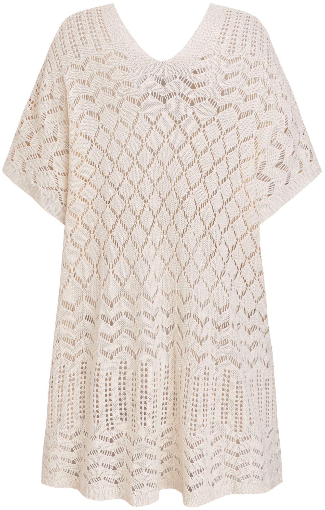 Cupshe Women's Crochet Lace Elegant Cover-up Dress product image