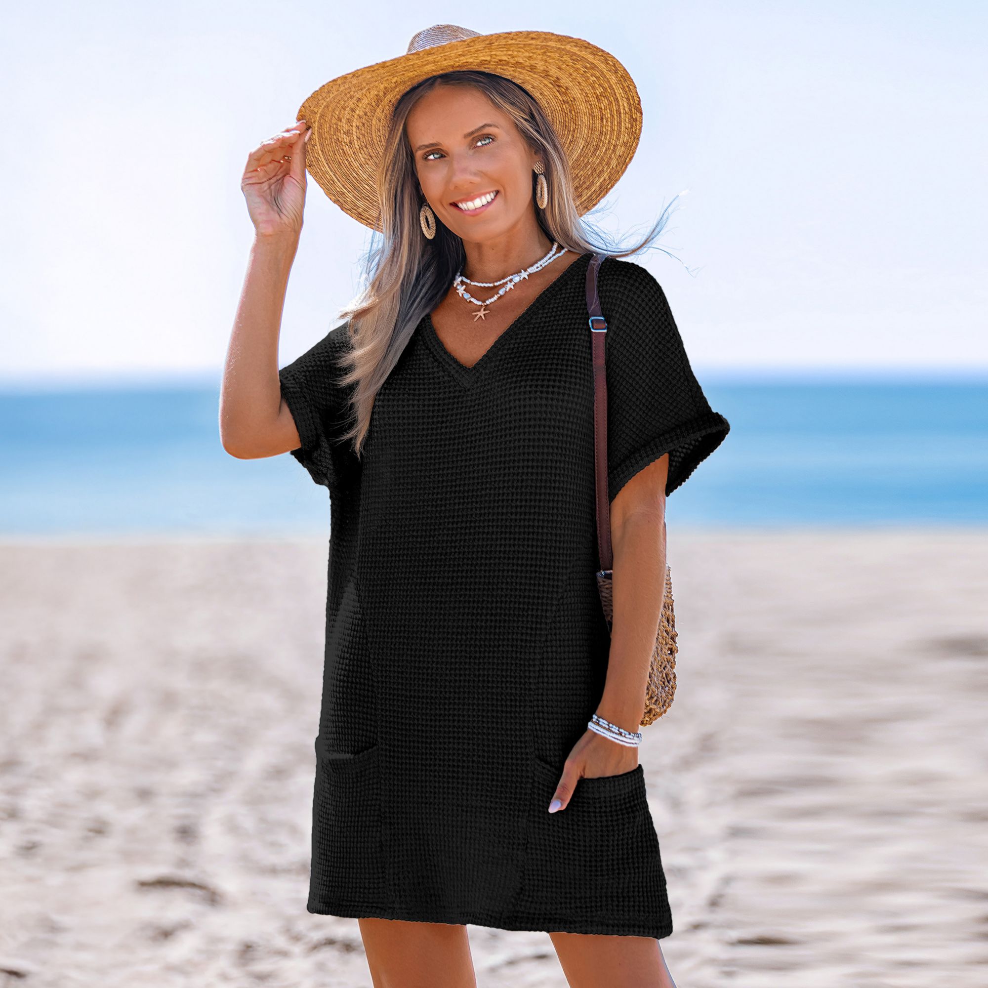 Cupshe Women's Cover-up Mini Dress product image