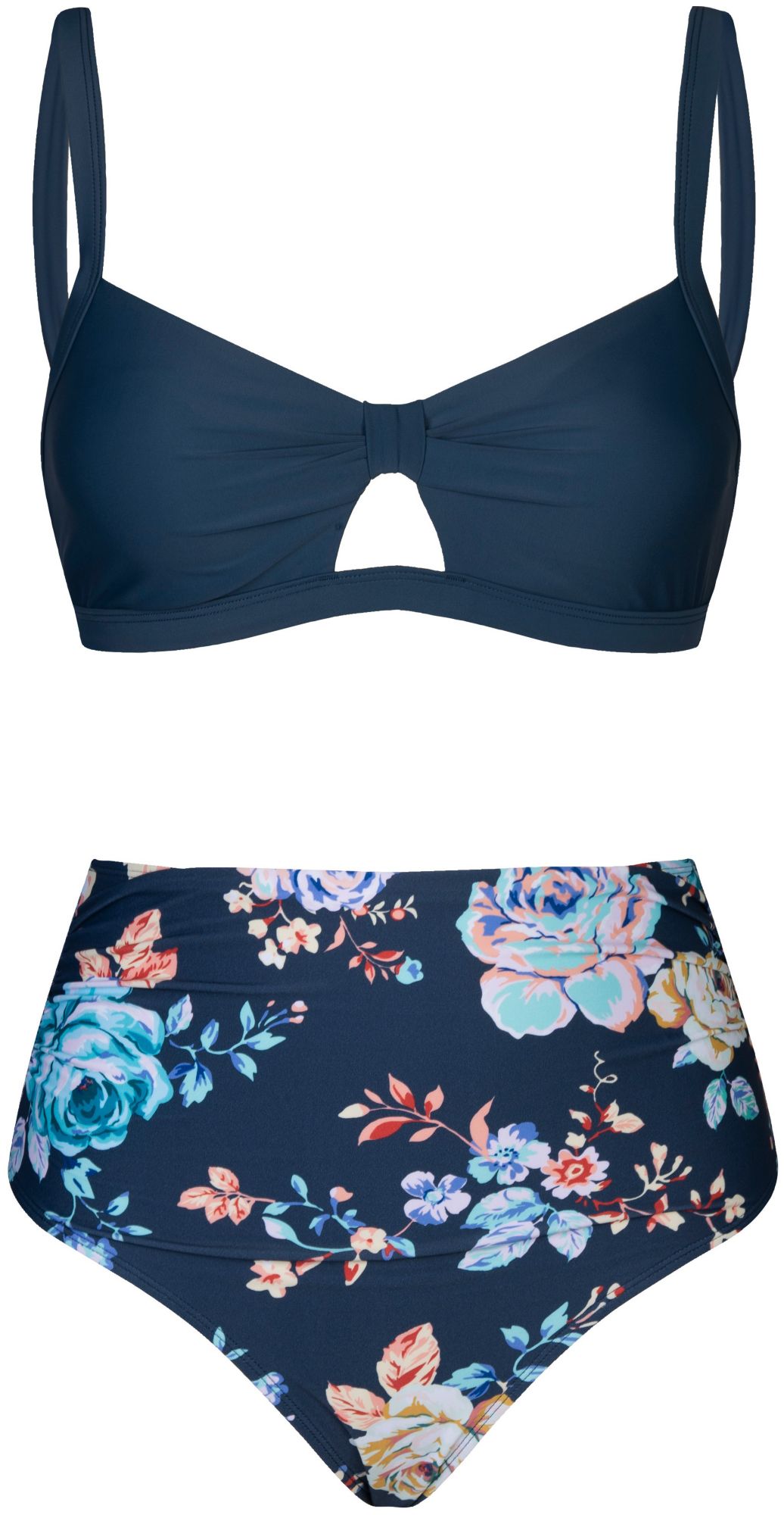 Cupshe Women's Bralette High Waist Bikini Set product image