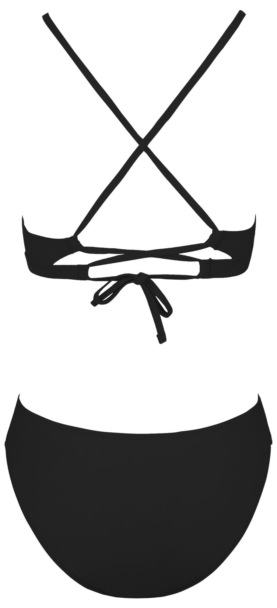 CUPSHE Women's Banded Bralette Hipster Bikini Swimsuit Set product image