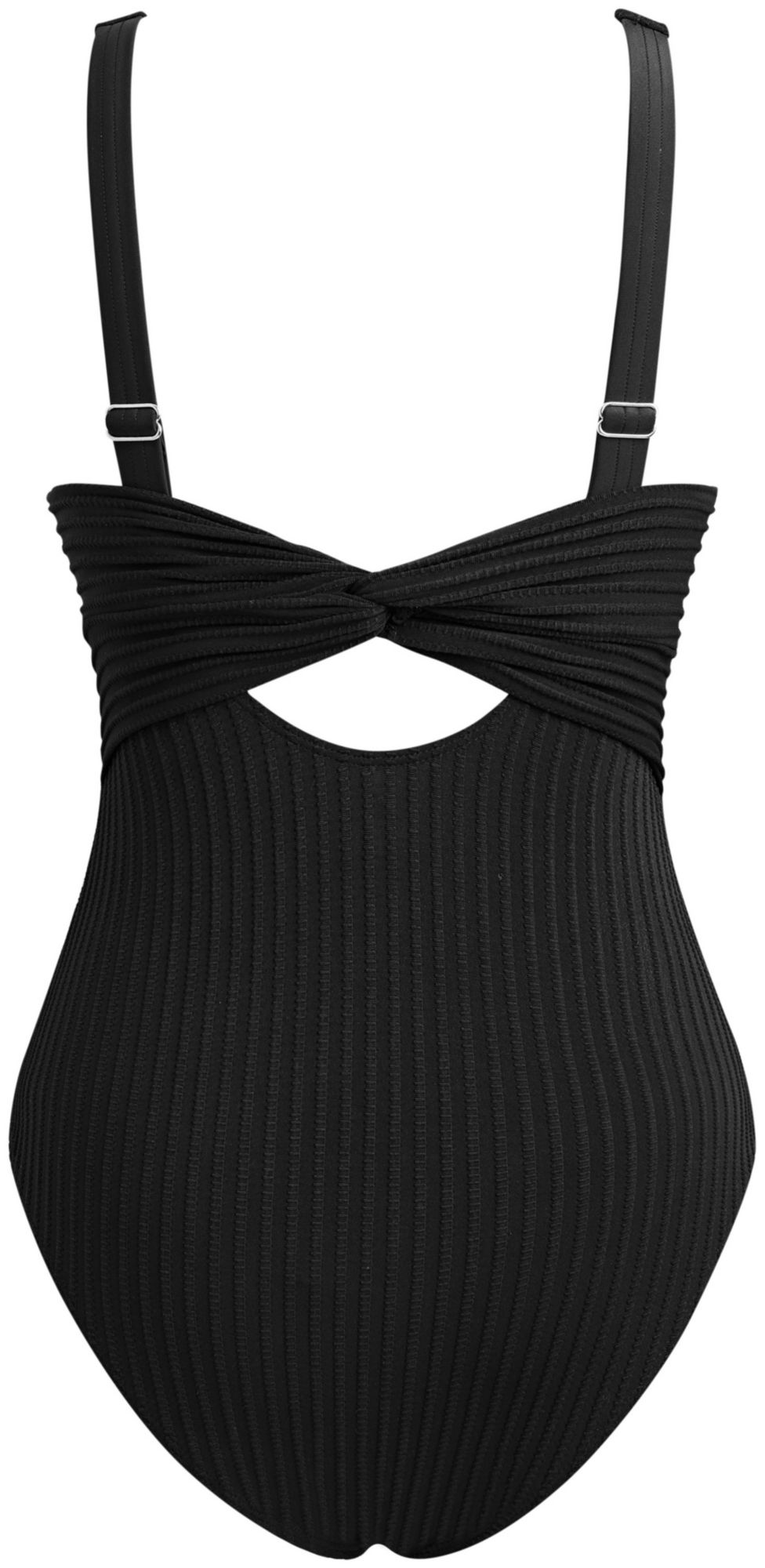 Cupshe Women's Ribbed & Ruched One-piece Swimsuit product image