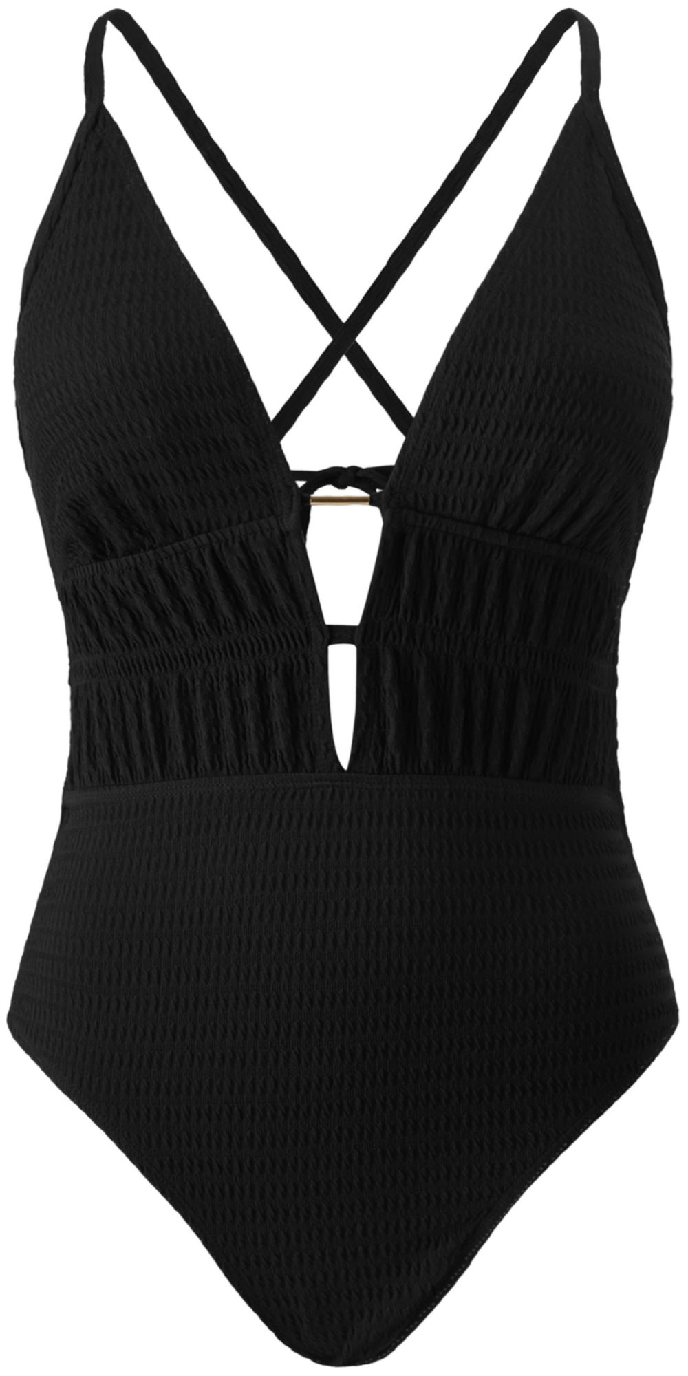 Cupshe Womens Criss-cross Back One-piece Swimsuit product image