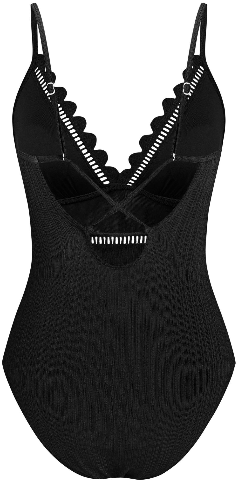 Cupshe Womens Scalloped One-piece Swimsuit product image