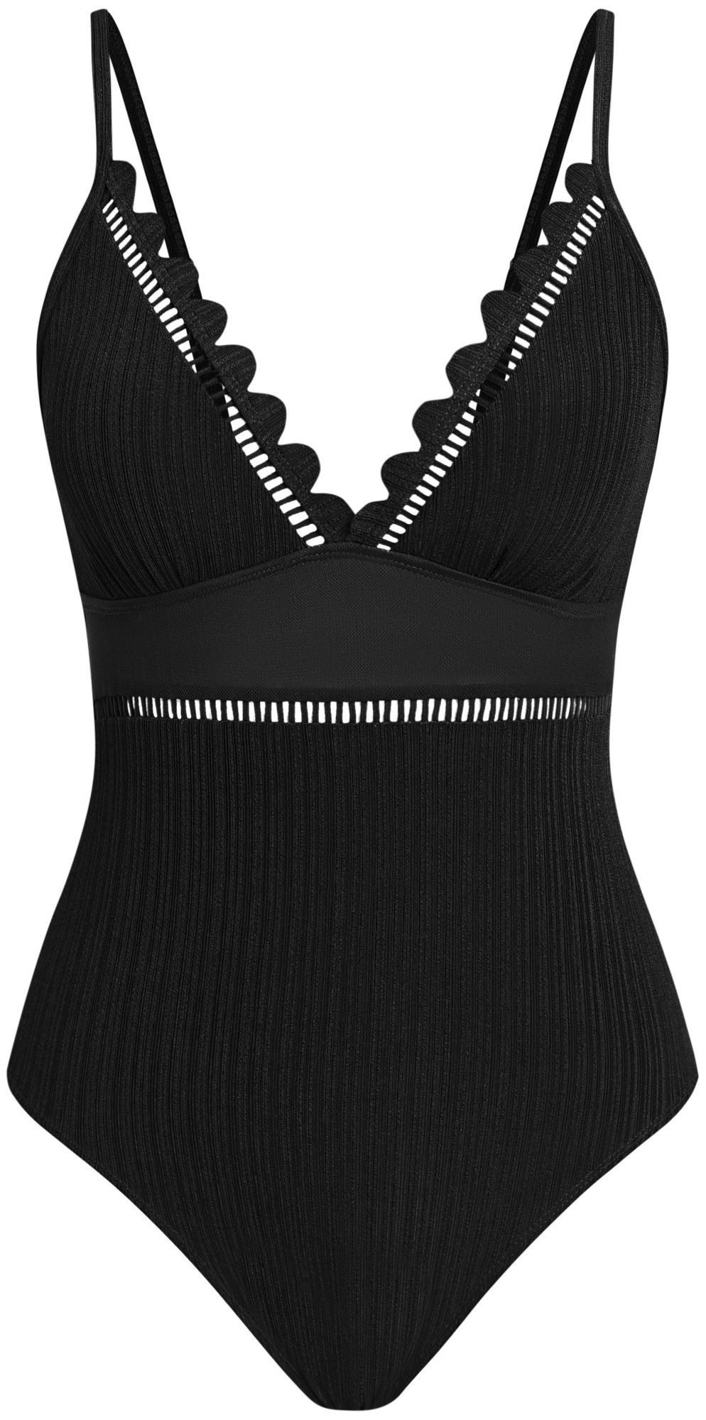 Cupshe Womens Scalloped One-piece Swimsuit product image