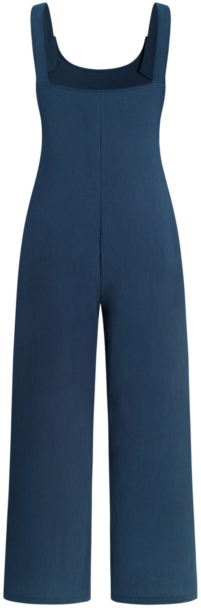 Cupshe Women's Raven Tapered Pinafore Jumpsuit product image