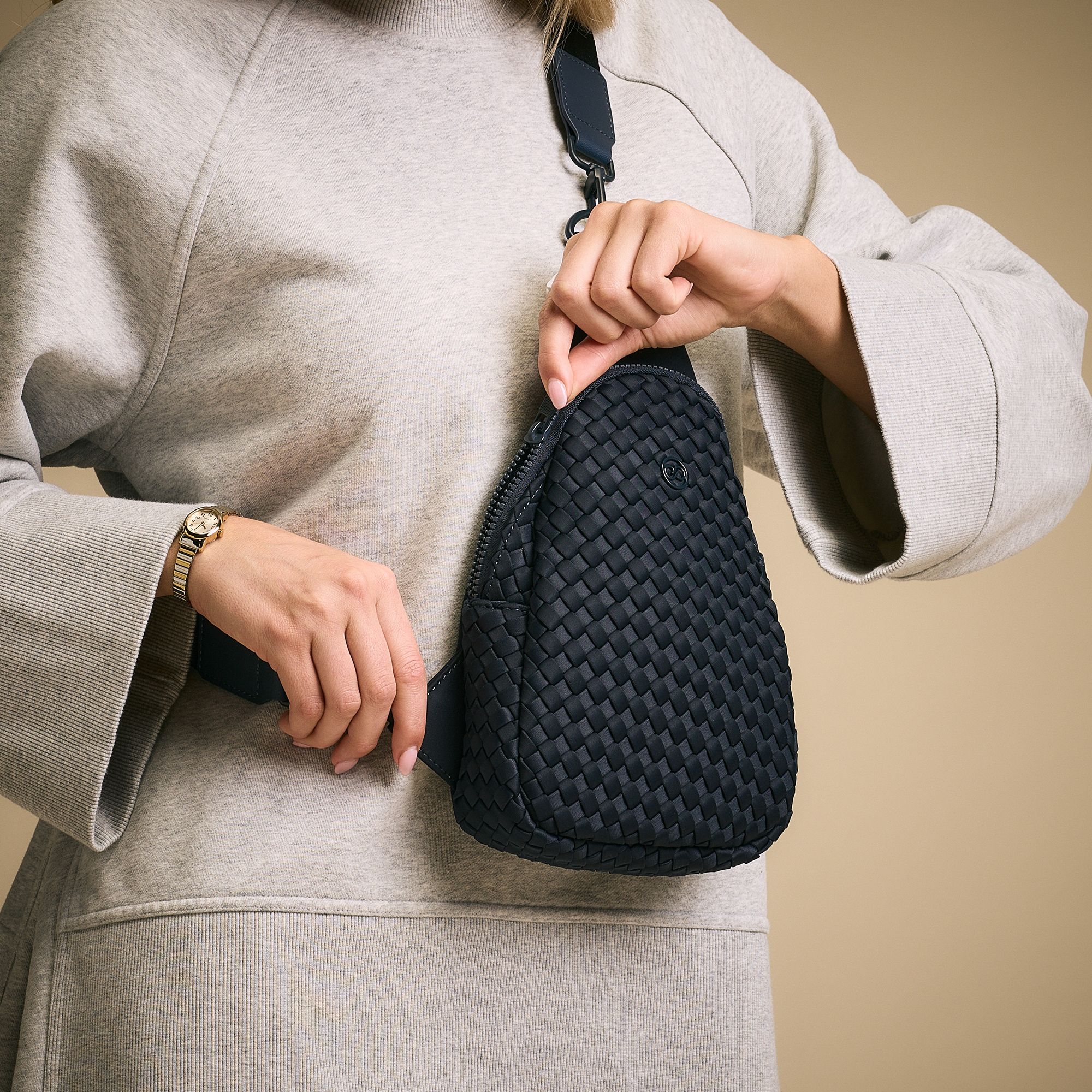 CALIA Women's Journey Woven Sling Bag product image