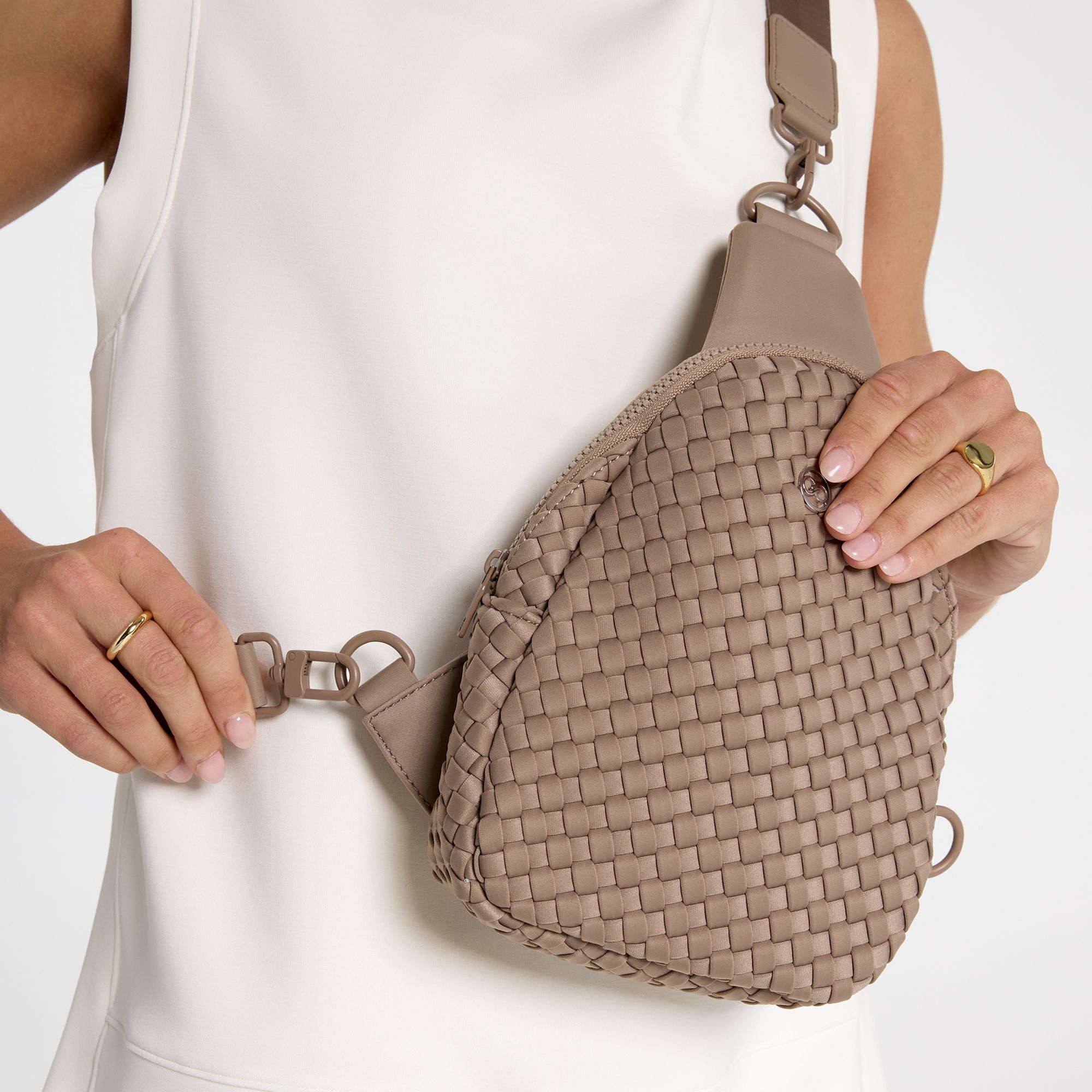 CALIA Women's Journey Woven Sling Bag product image