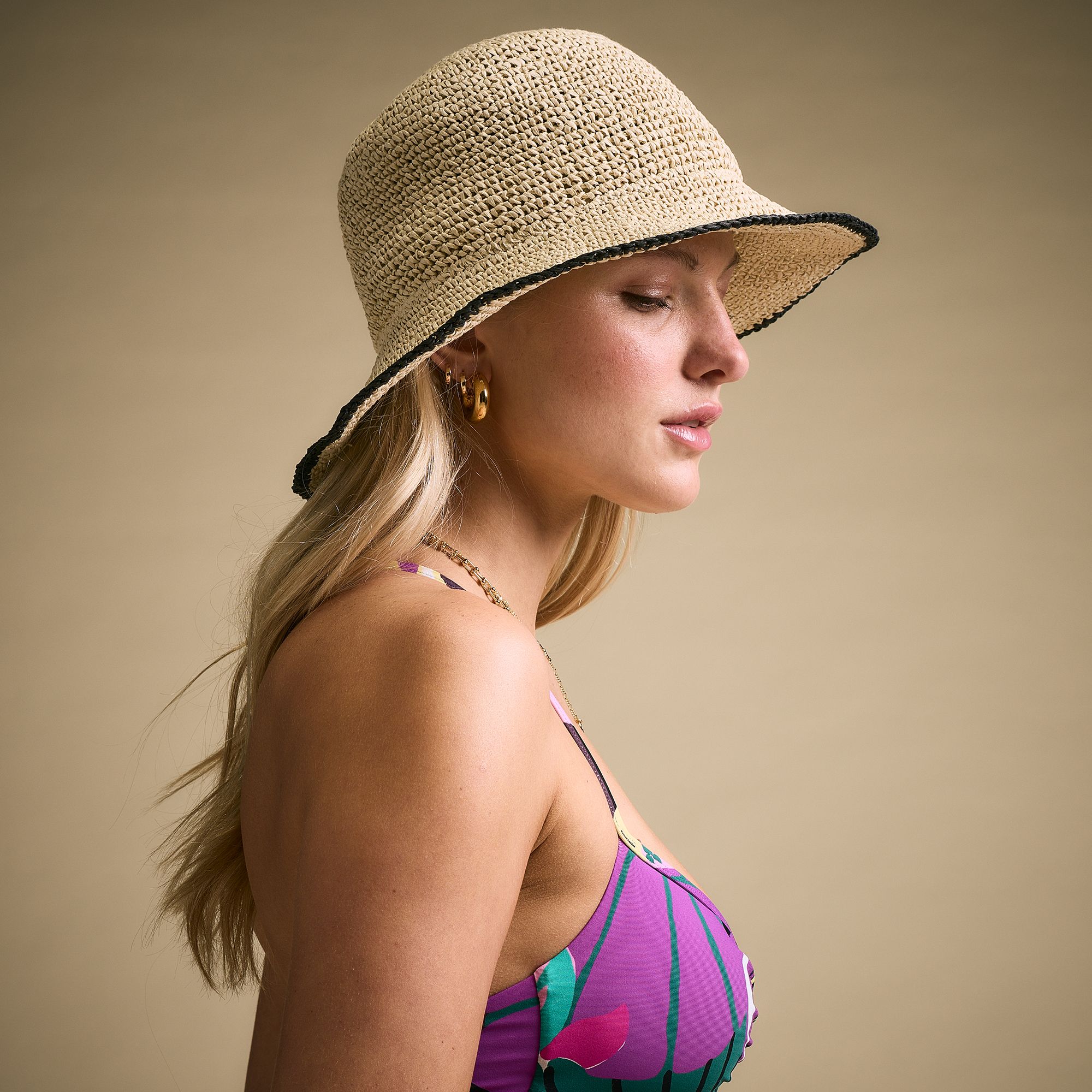CALIA Women's Raffia Beach Hat product image