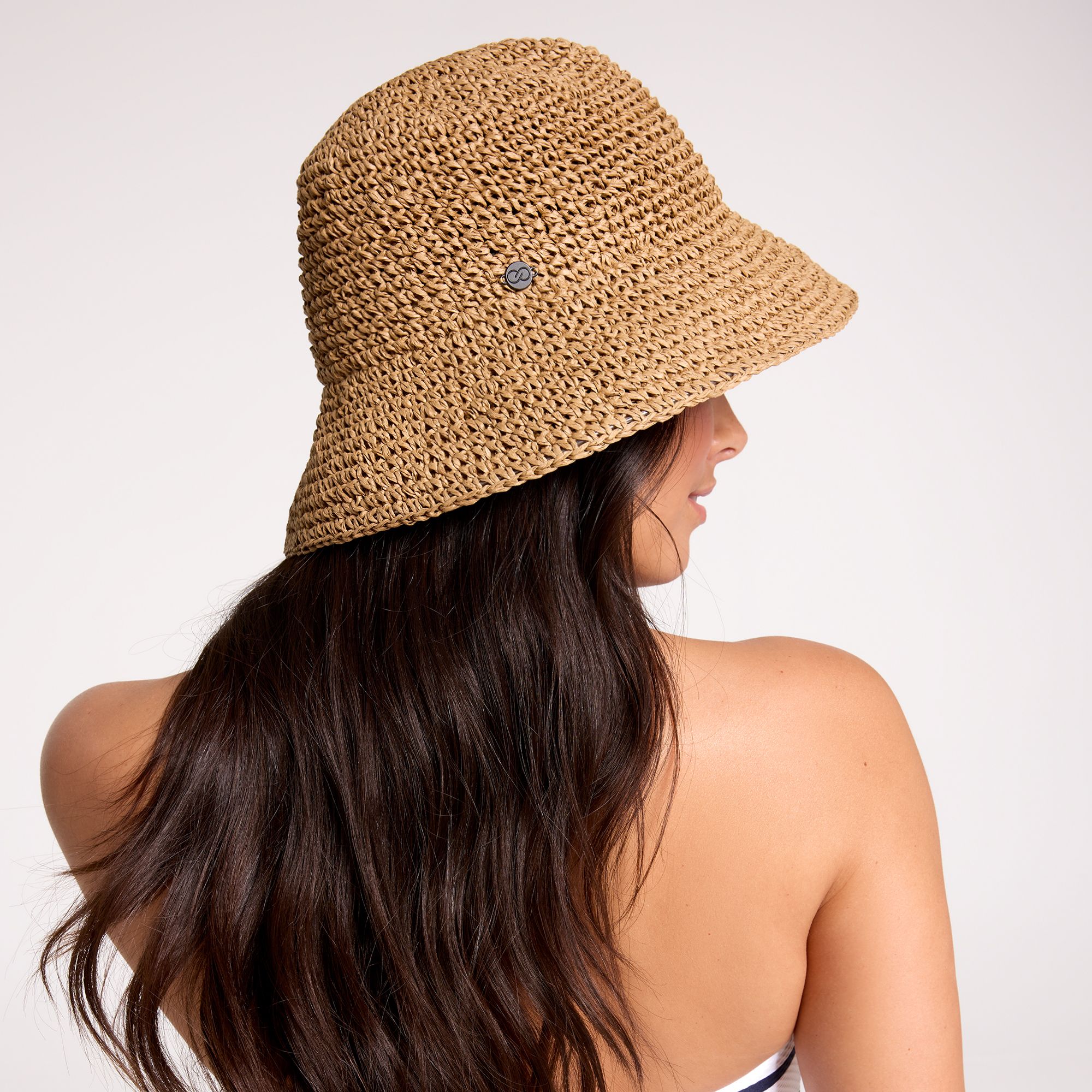 CALIA Women's Packable Straw Bucket Hat product image