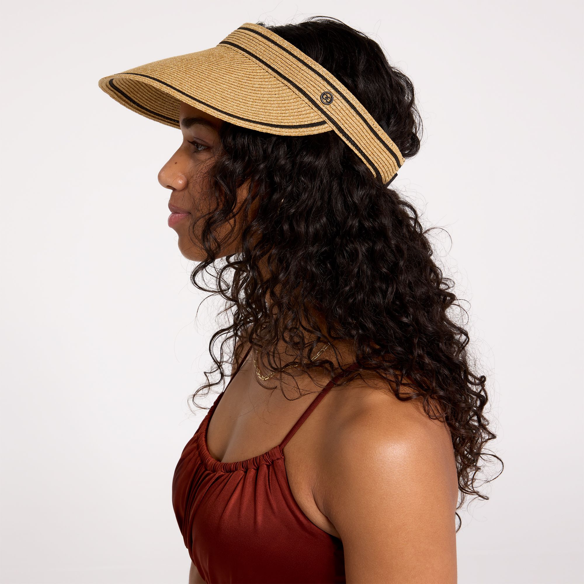 CALIA Women's Packable Straw Visor product image