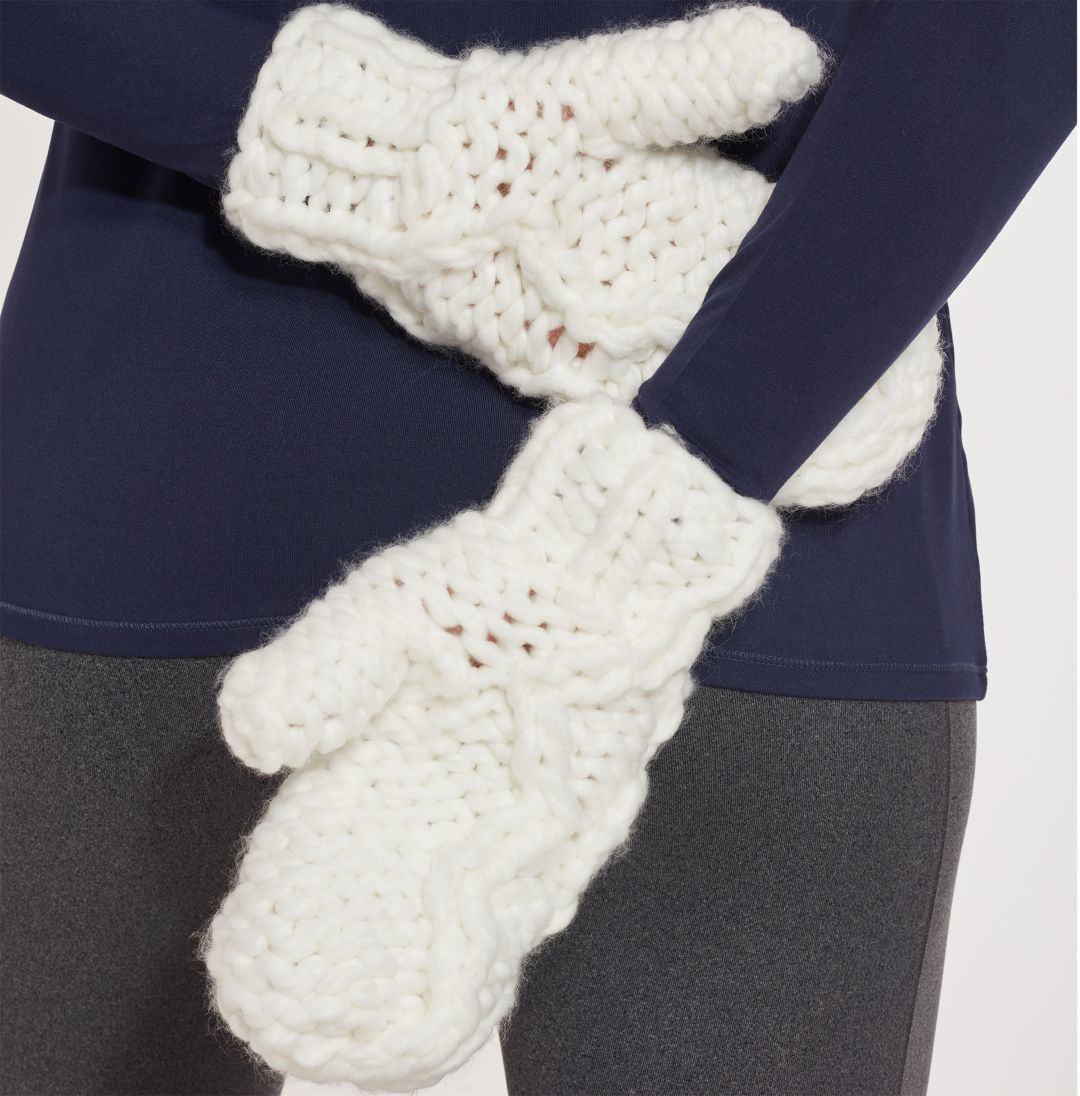 Calia By Carrie Underwood Women S Chunky Knit Mittens