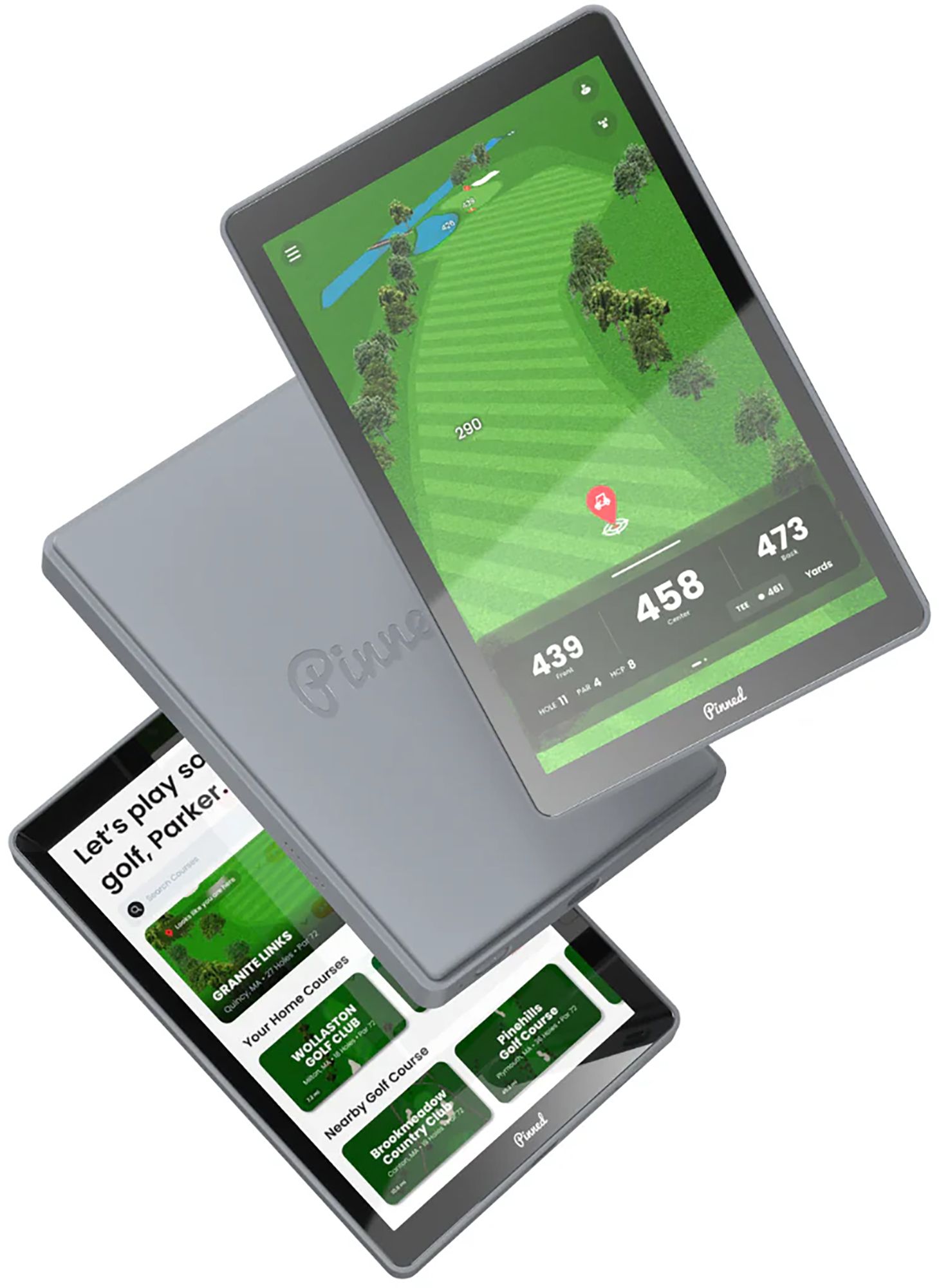 Pinned Golf Caddie GPS Golf Tablet product image