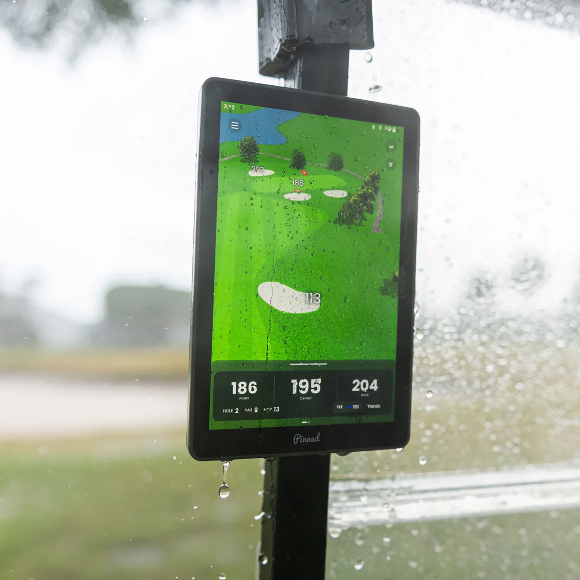 Pinned Golf Caddie GPS Golf Tablet product image