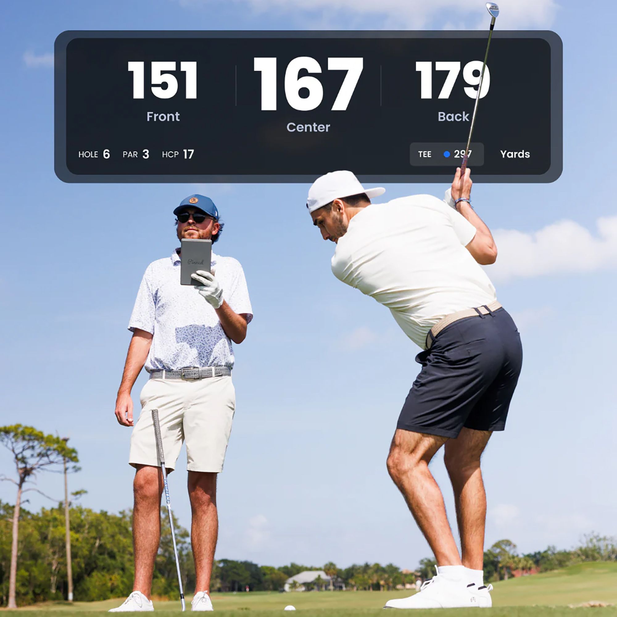 Pinned Golf Caddie GPS Golf Tablet product image