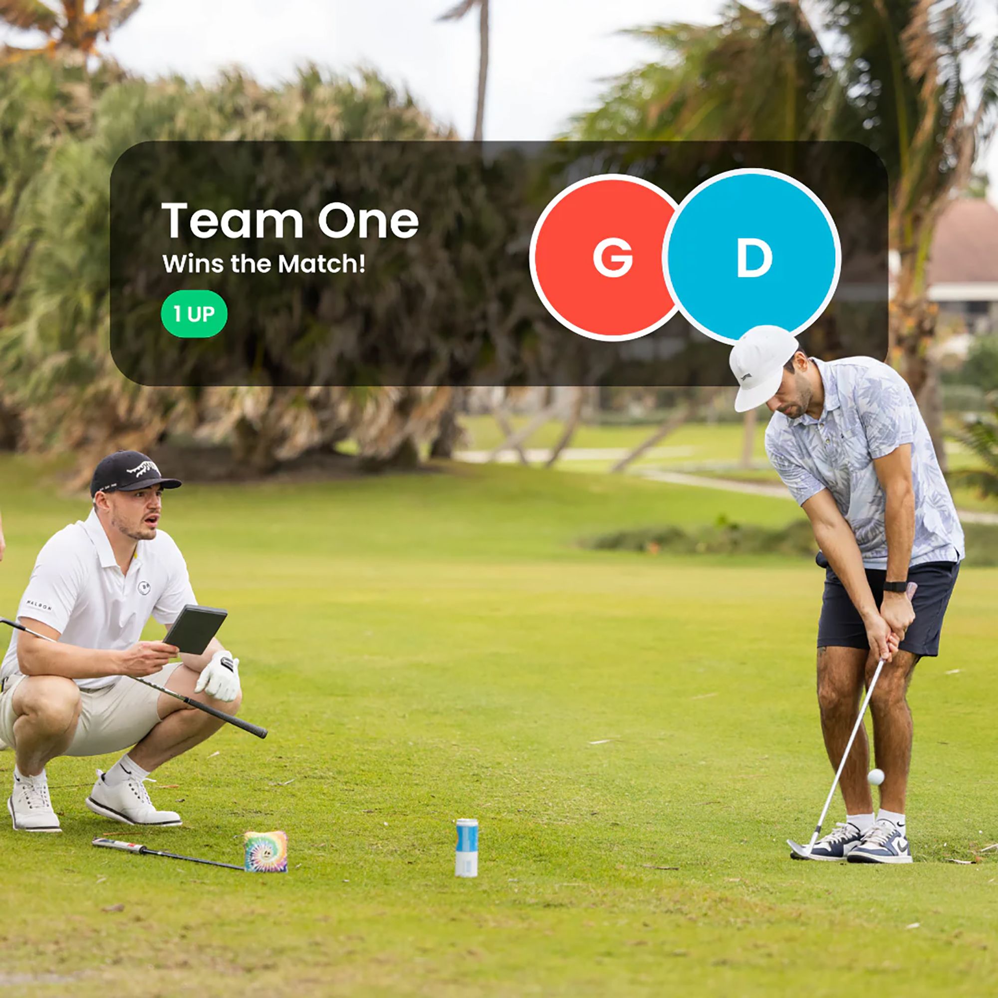 Pinned Golf Caddie GPS Golf Tablet product image