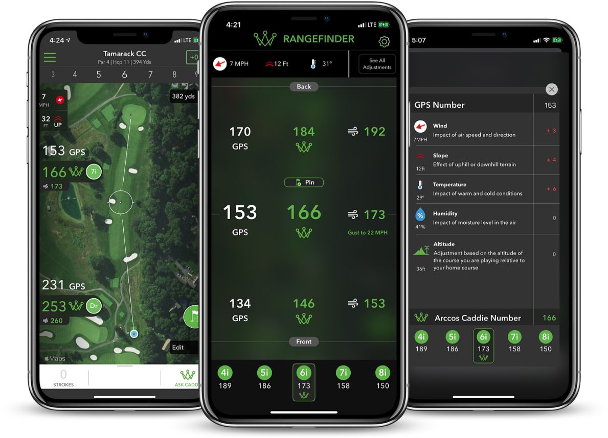 Arccos Caddie Smart Sensors and Link Bundle product image