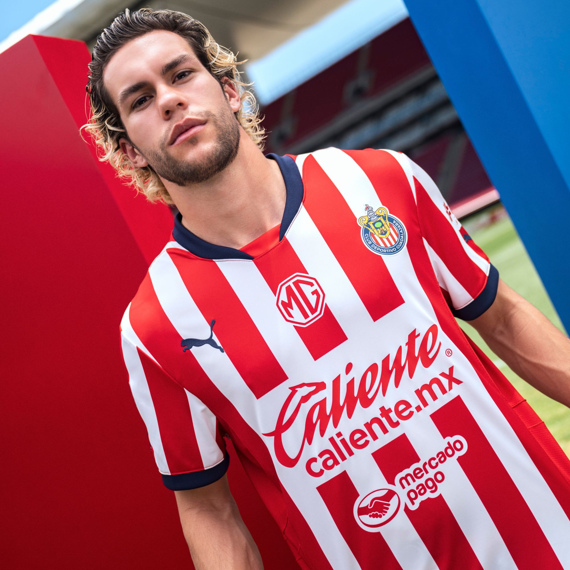 PUMA Adult Chivas Guadalajara 2024 Home Replica Jersey product image