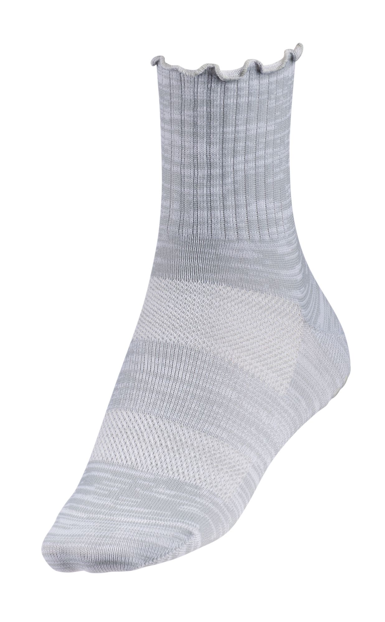 CALIA Women's Ruffle Gripper Crew Socks – 2 Pack product image