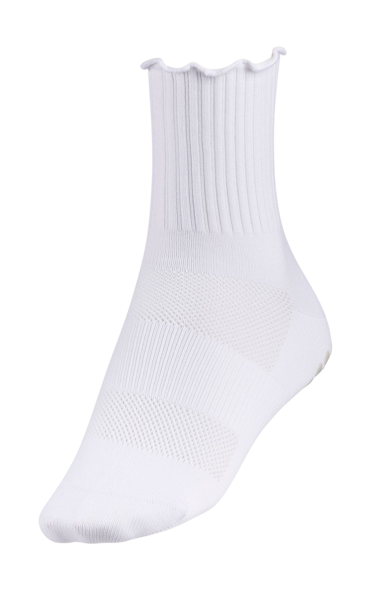 CALIA Women's Ruffle Gripper Crew Socks – 2 Pack product image