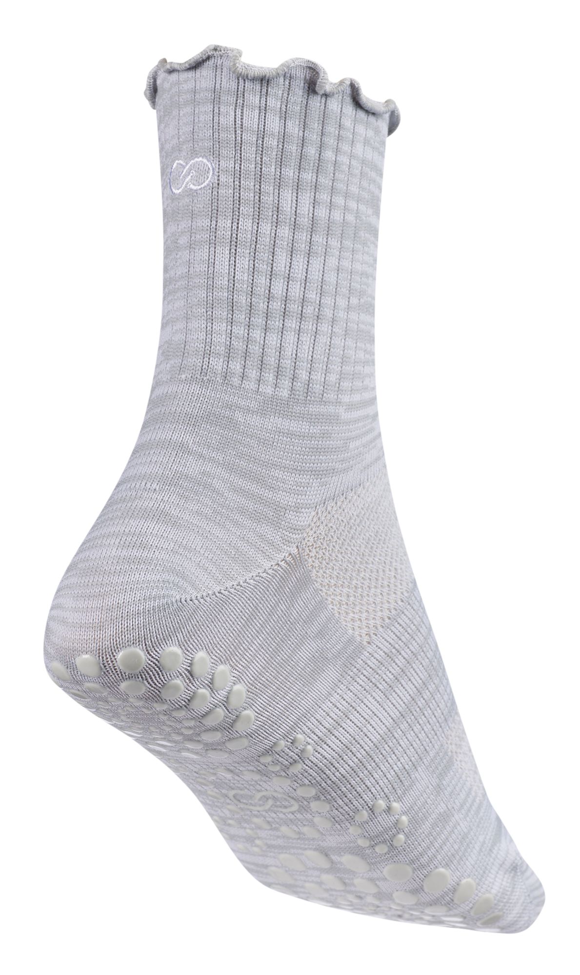 CALIA Women's Ruffle Gripper Crew Socks – 2 Pack product image