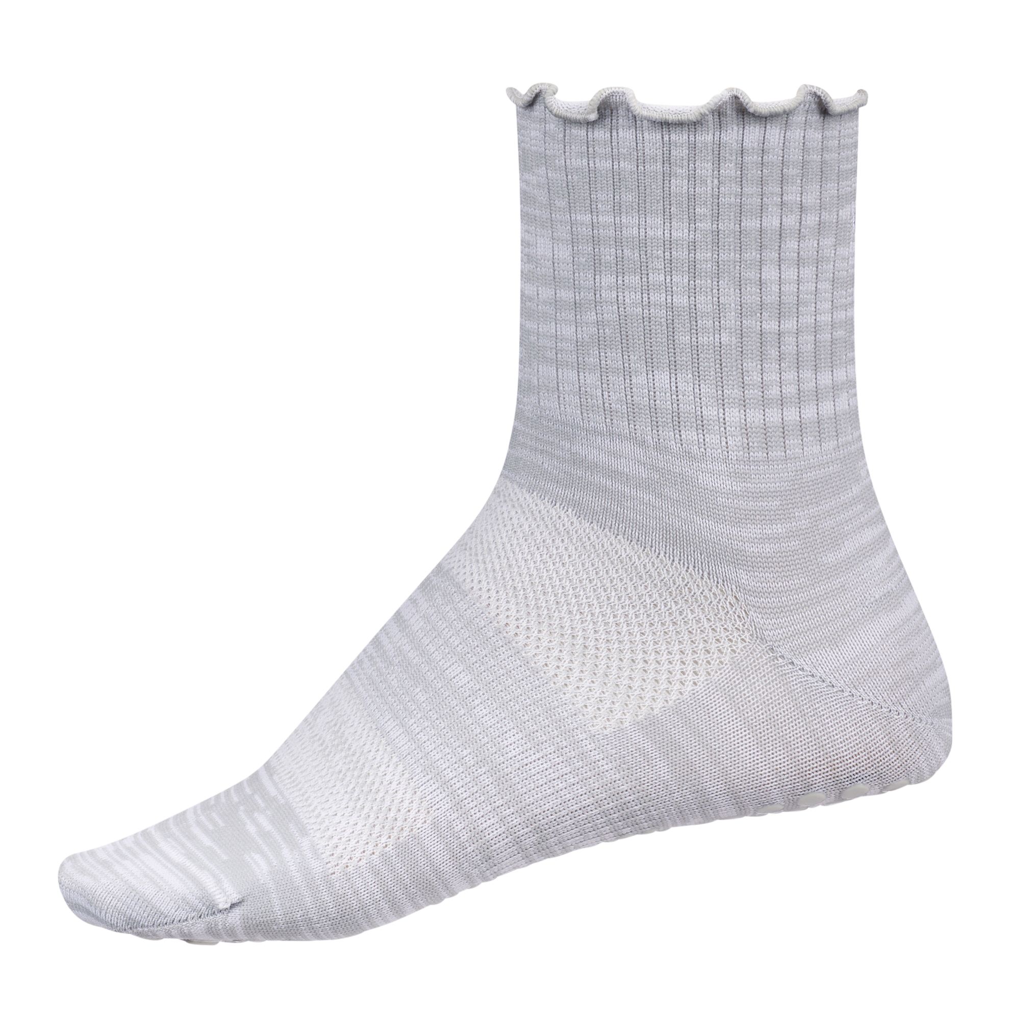 CALIA Women's Ruffle Gripper Crew Socks – 2 Pack product image